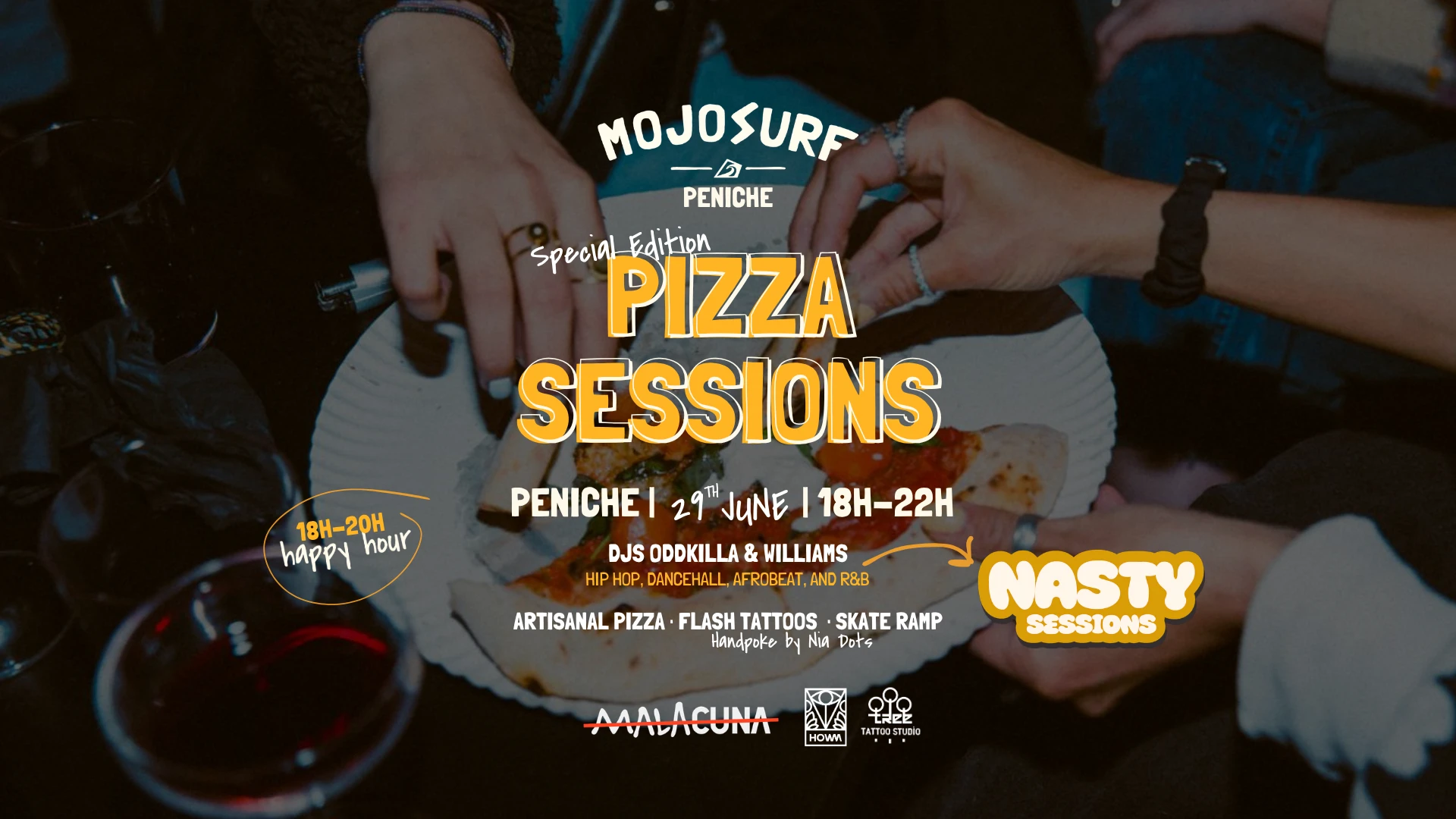 Monday Pizza Sessions (Nasty Sessions) Cover