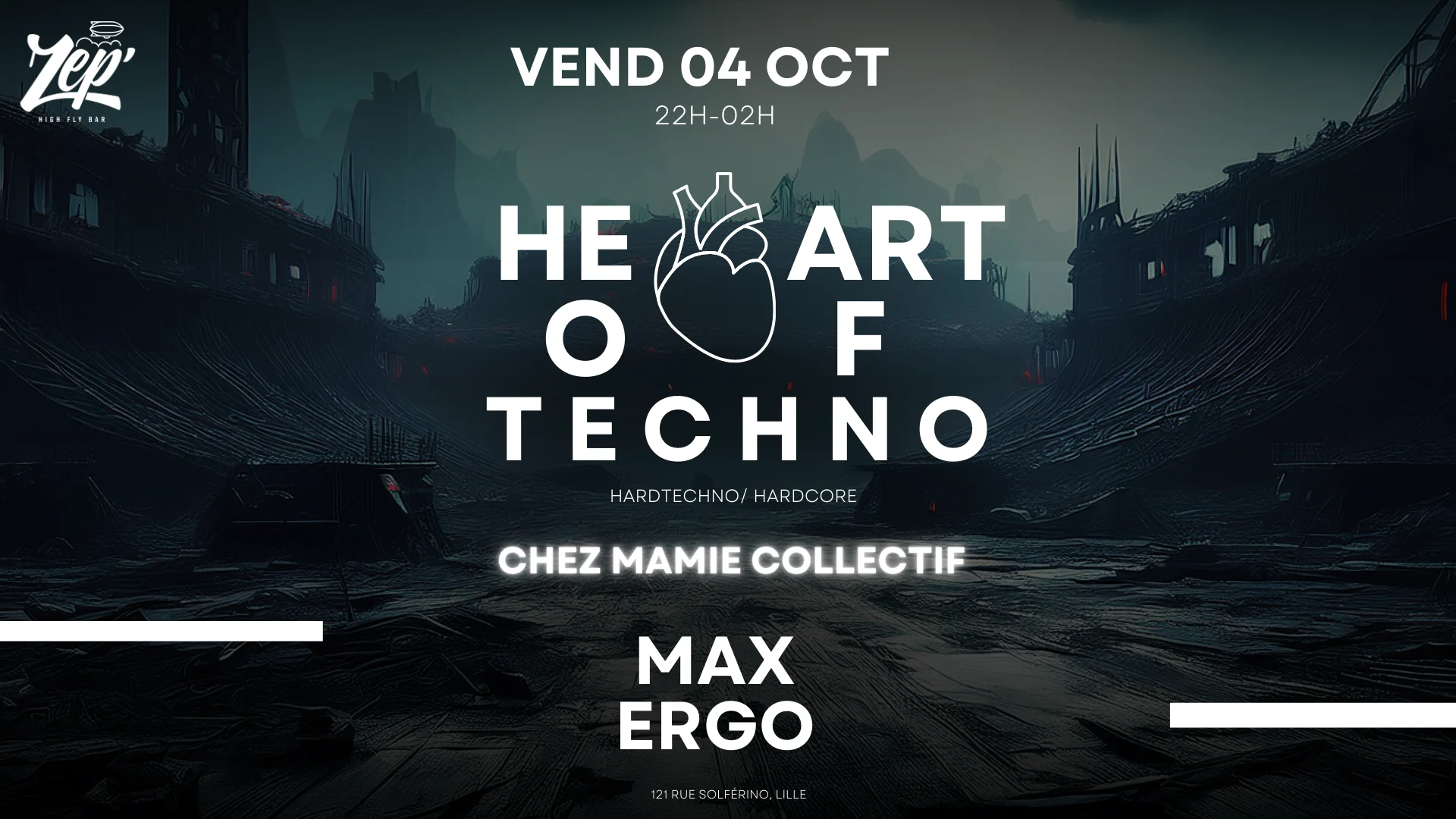 Heart Of Techno #Collectifchezmamie Cover