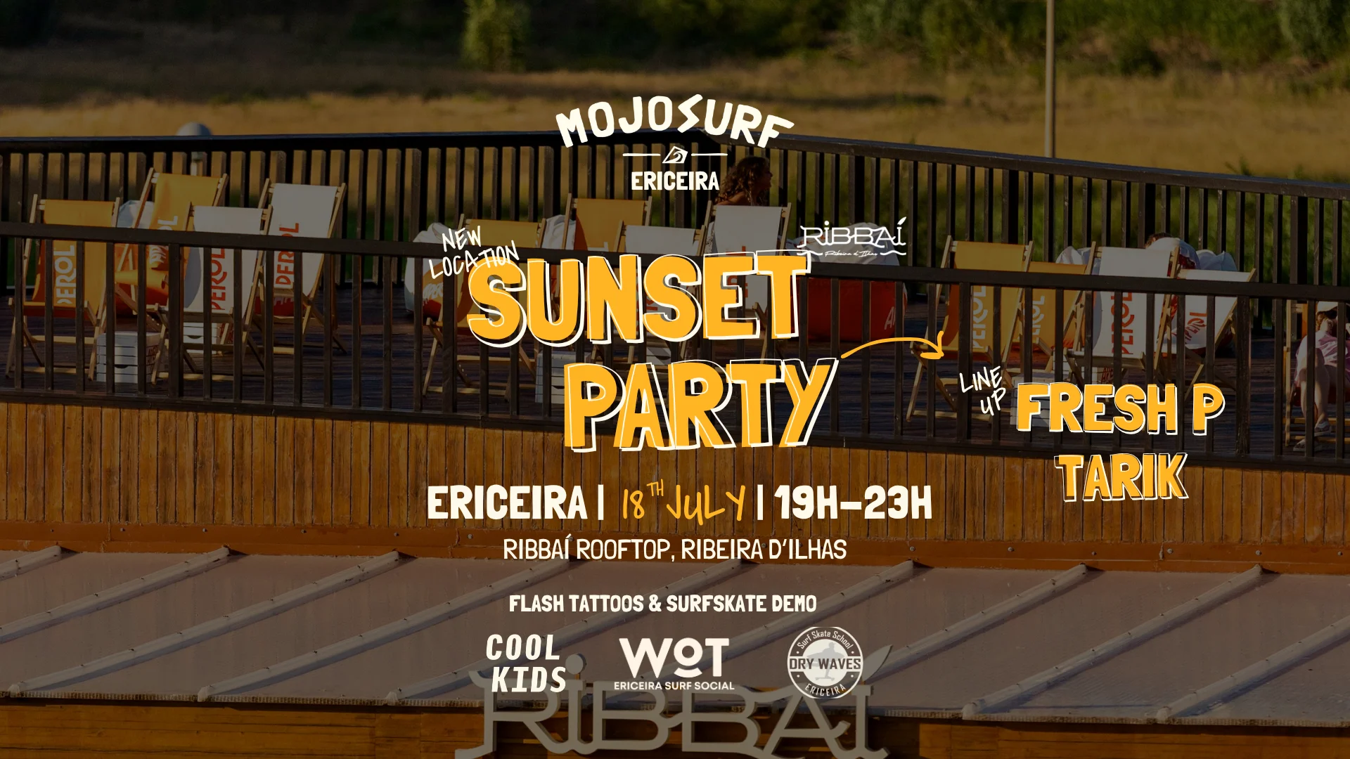 Mojosurf Sunset Party @Ribbaí Cover