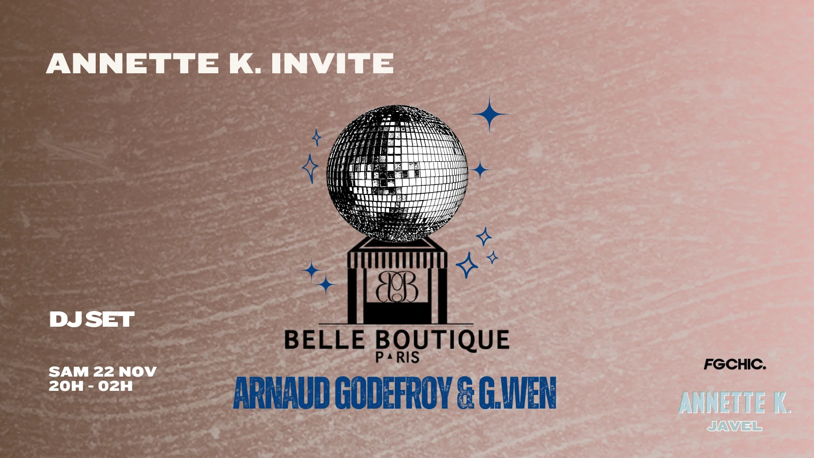 Annette K. Invite Belle Boutique Cover