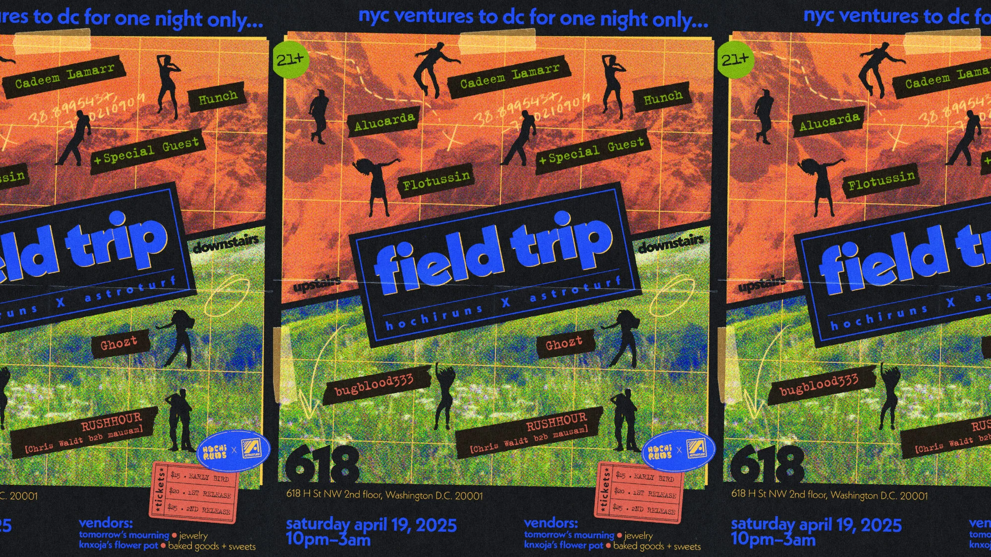 Hochi Runs & Astroturf Presents: Field Trip Cover