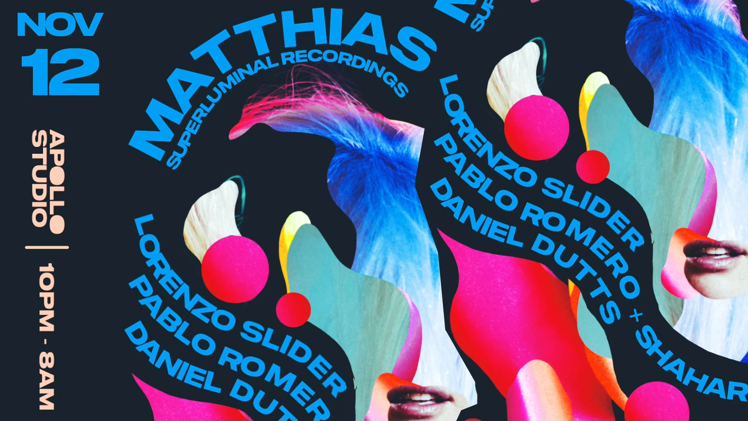 Apollo Studio W/ Matthias, Shahar & Archivio Cover
