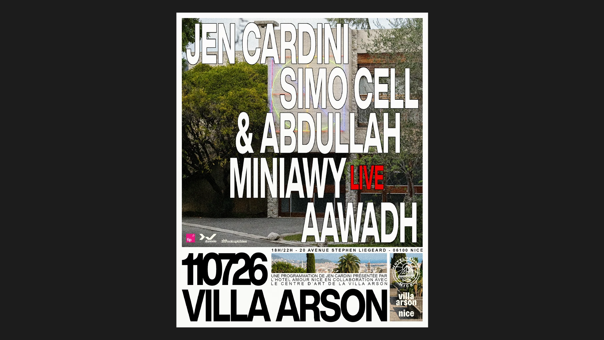 Villa Arson : Un Week-End À Nice Imaginé Par Jen Cardini Cover