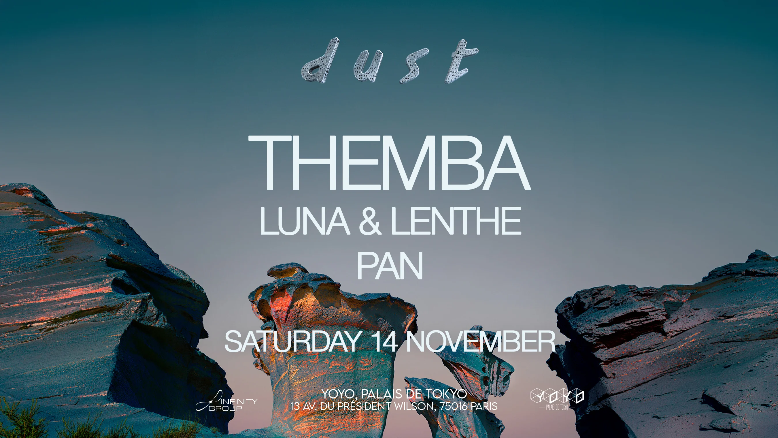Dust Presents: Themba, Luna & Lenthe, Pan Cover
