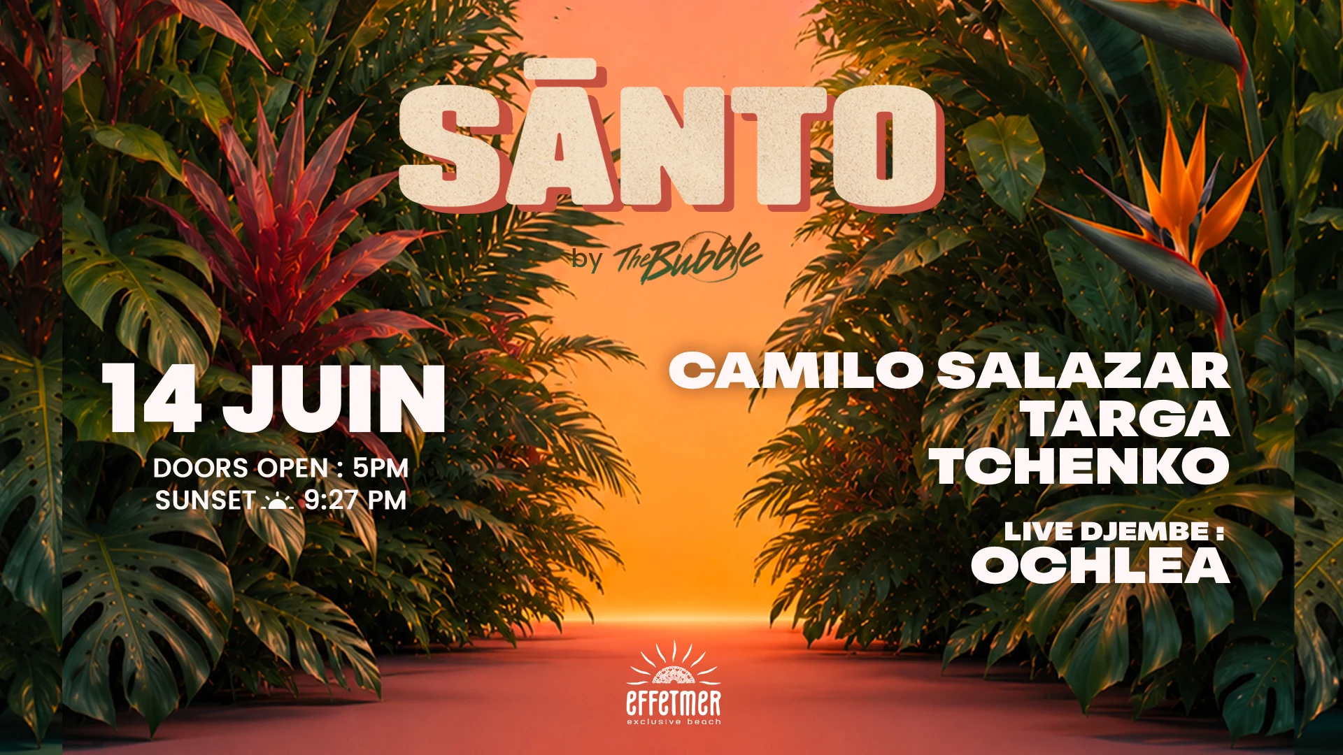 Santo - Your Sunday Ritual On The Beach Cover