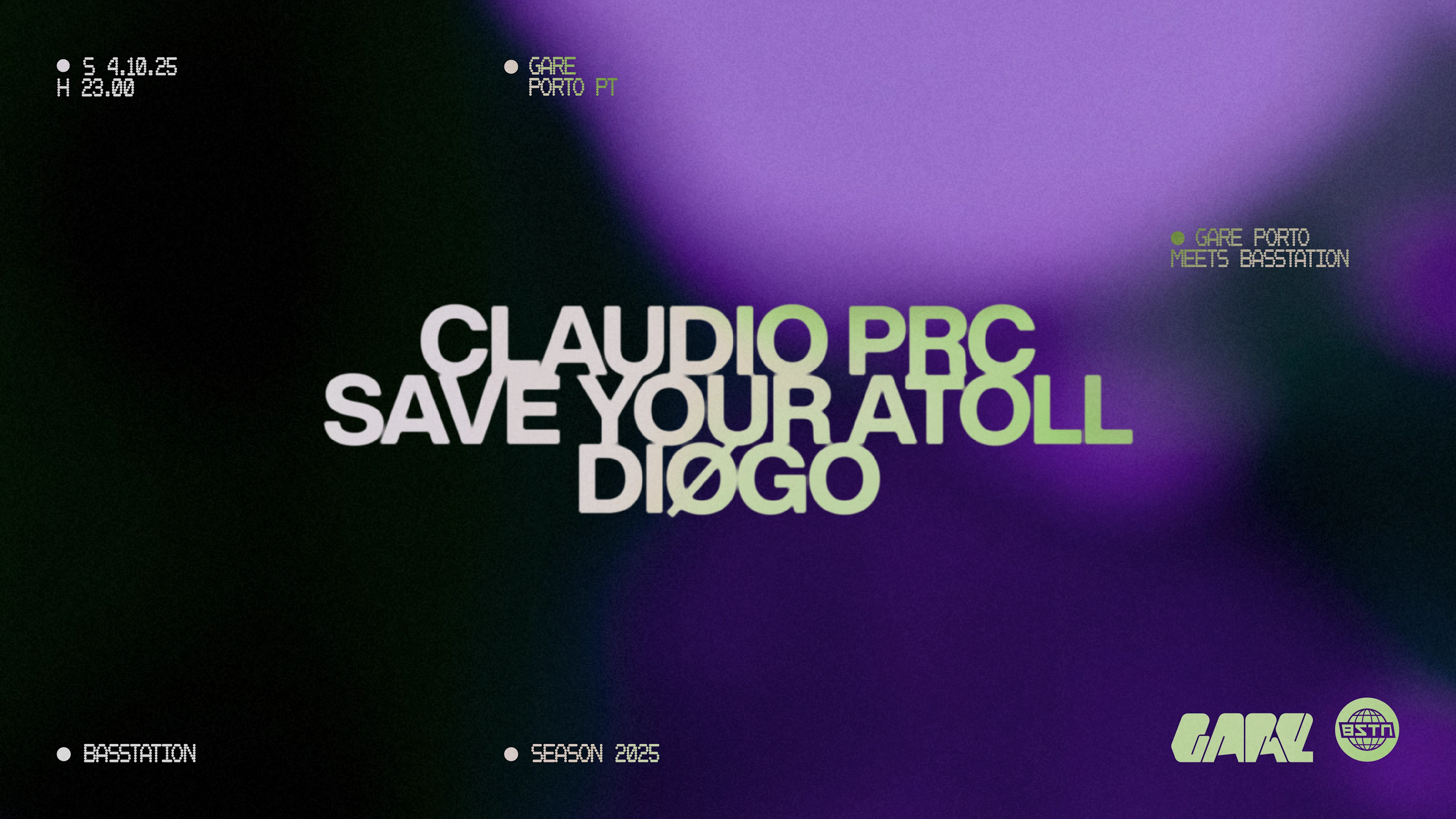 Basstation With Claudio Prc, Save Your Atoll, Diøgo Cover