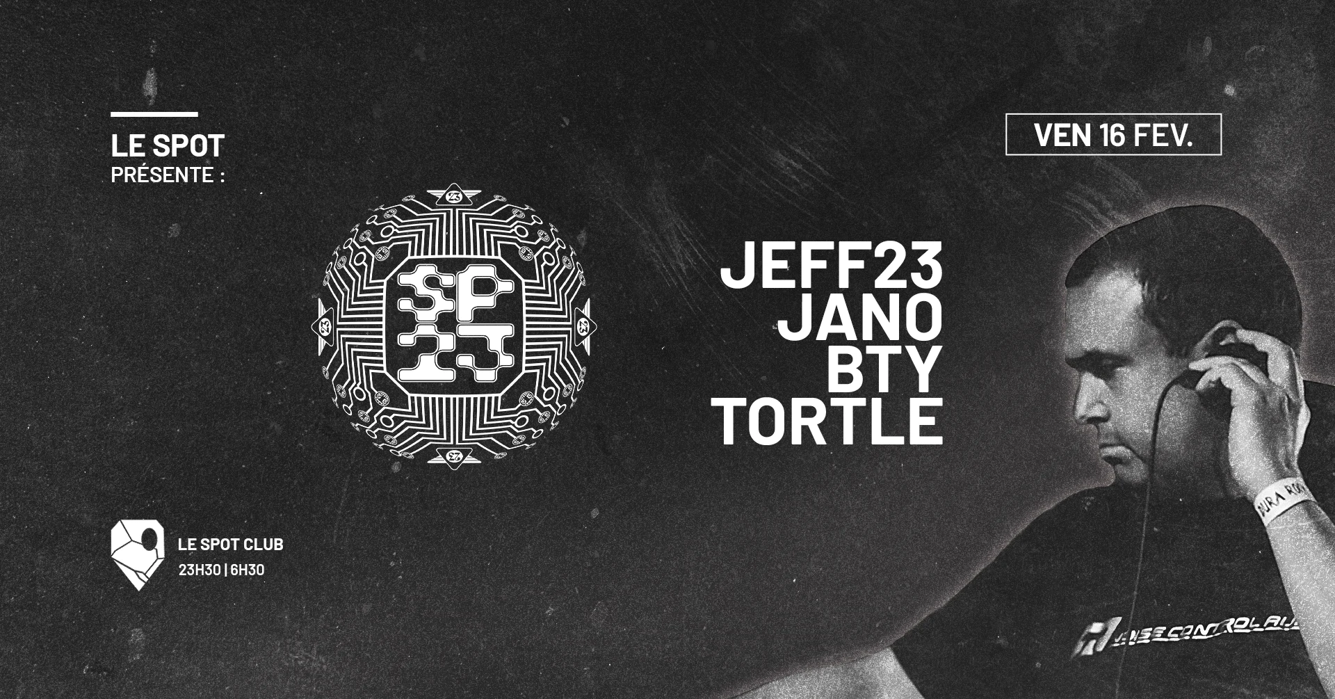 Le Spot Invite: Jeff 23 // Jano Isoptope Cover