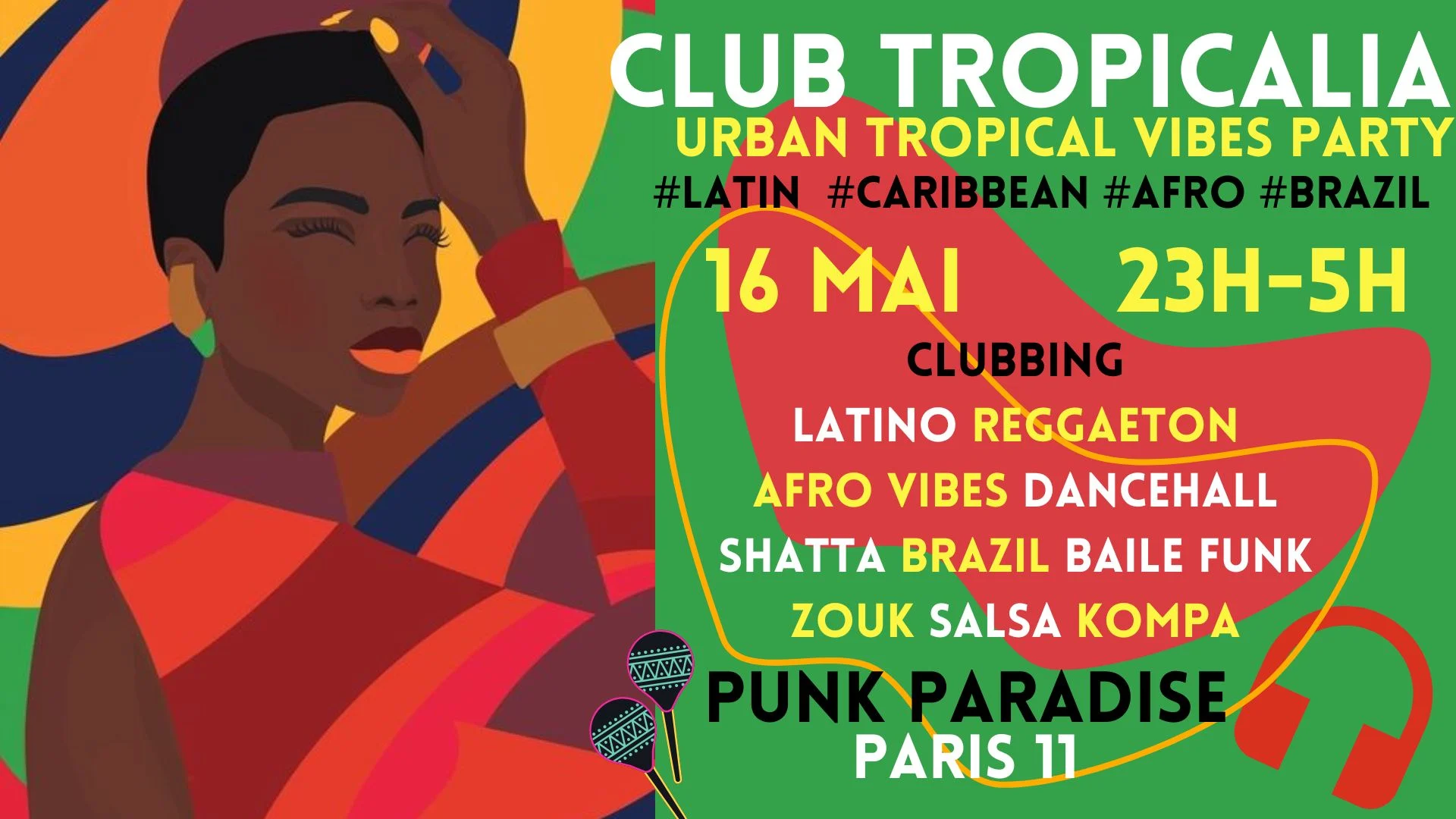 Club Tropicalia 16/5 ~ Afro, Latin, Caribbean, Brazil Vibes Cover