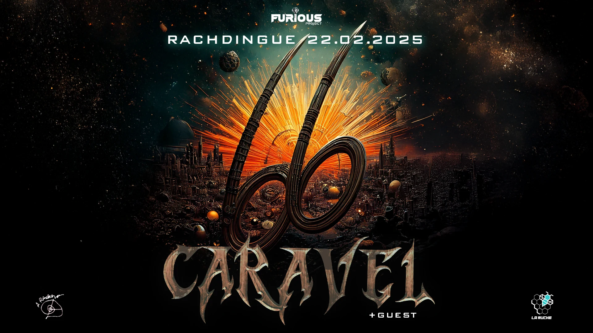 Furious #5 Caravel @ Rachdingue 22.02.2025 Cover