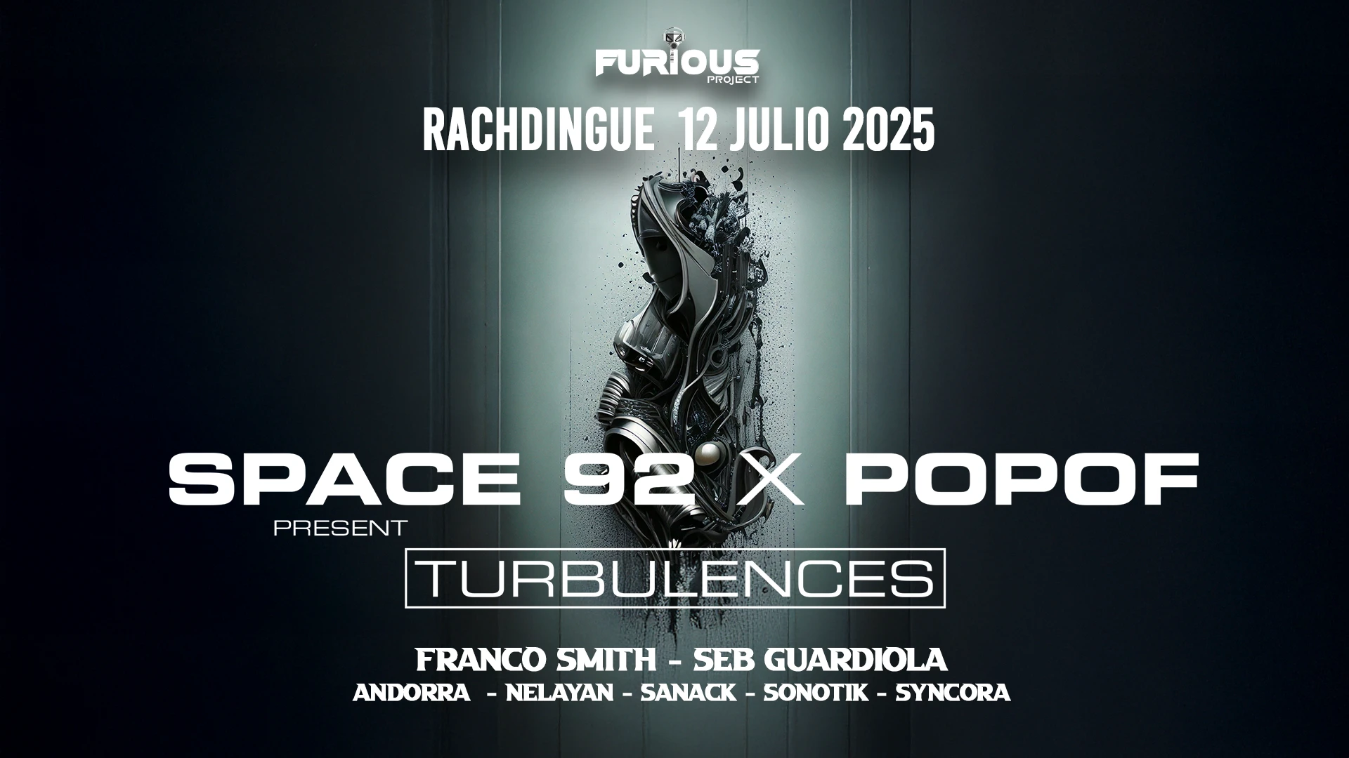 Space 92 X Popof I Furious #7 @ Rachdingue Cover