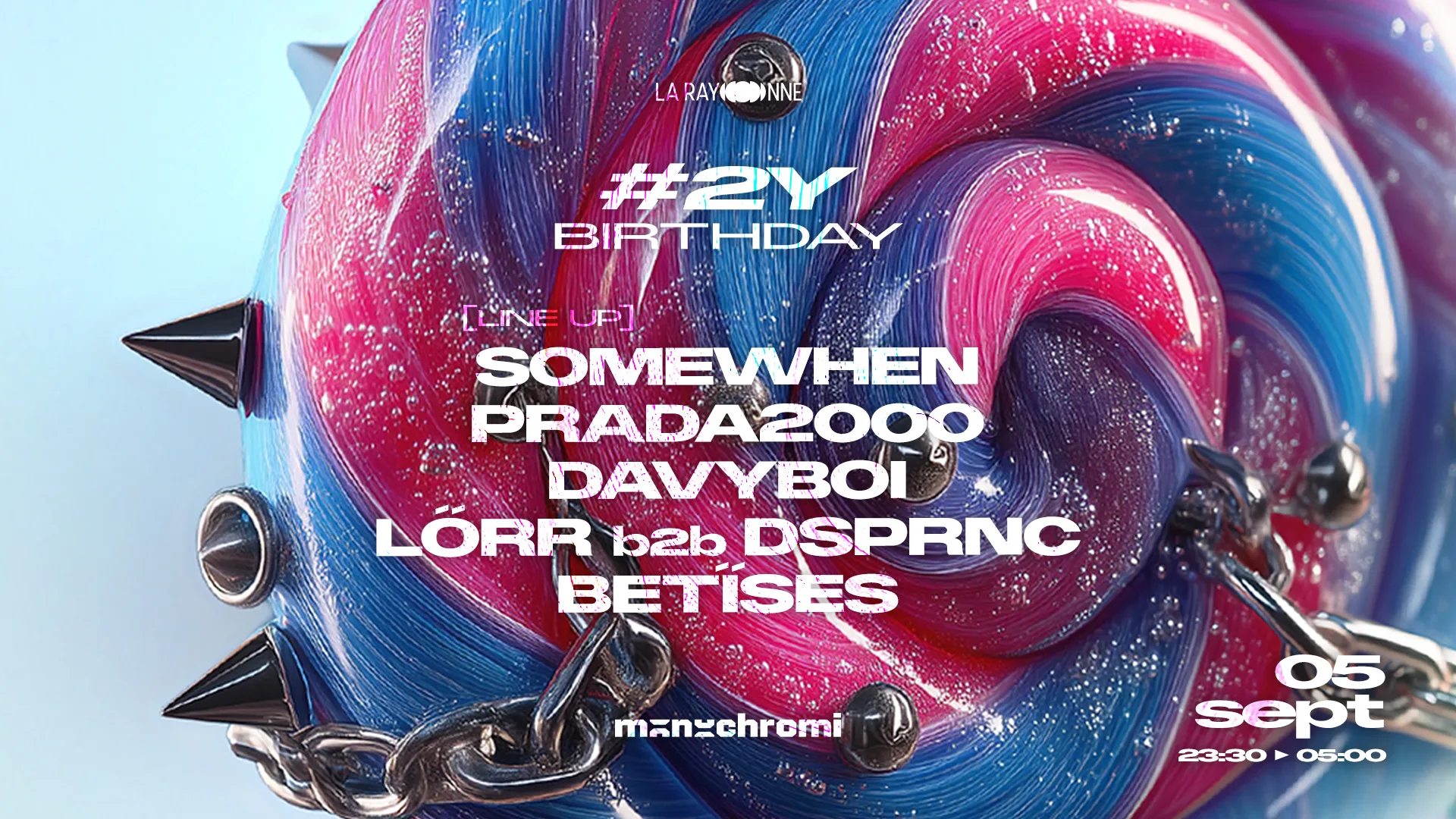 Monochromi - 2years : Somewhen, Prada2000, Davyboi, ... Cover