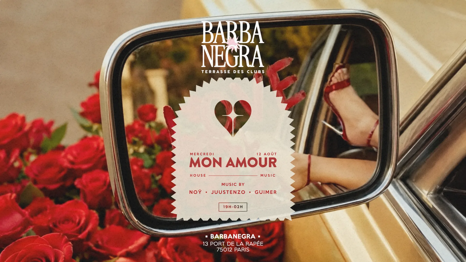 Mon Amour X Barbanegra - Mercredi 12 Août Cover