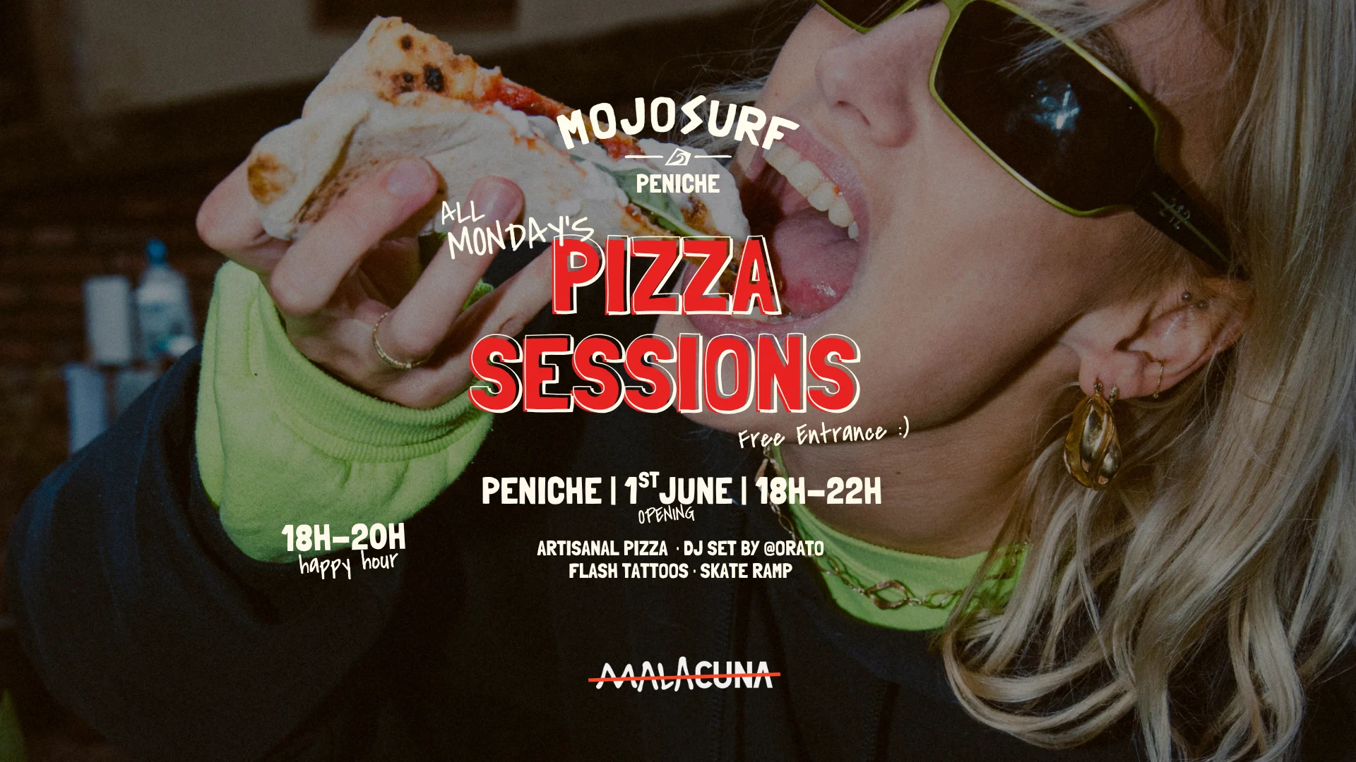 Monday Pizza Sessions Cover