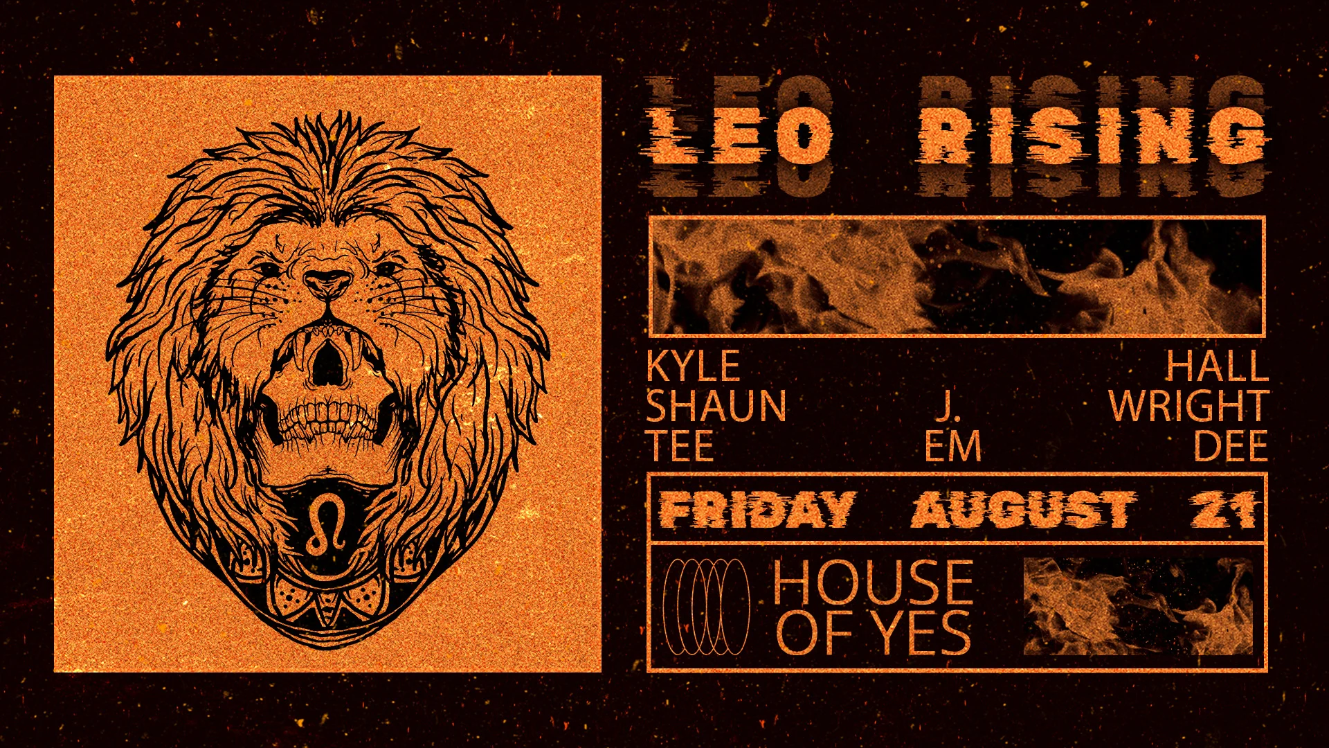 Leo Rising: Kyle Hall, Shaun J. Wright, Tee Em Dee Cover