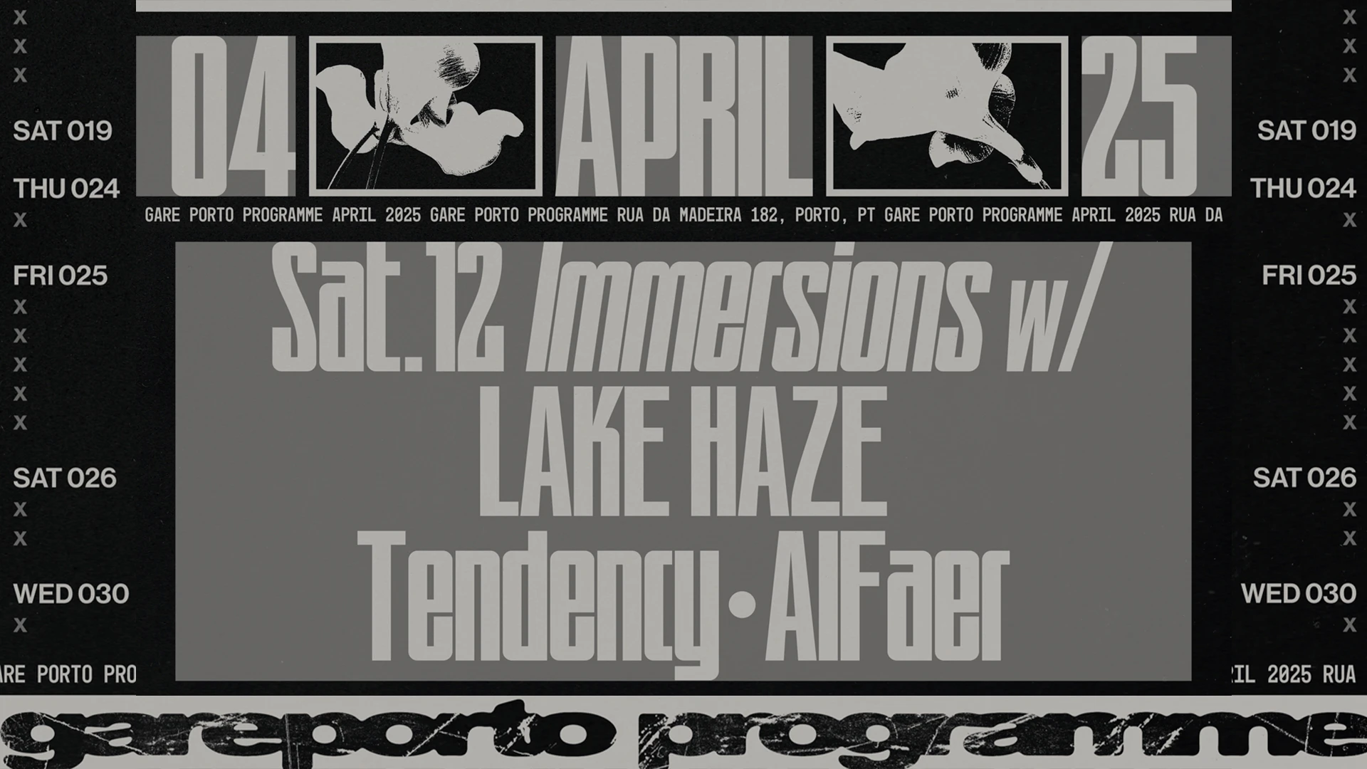 Immersions With Lake Haze, Tendency, Alfaer Cover
