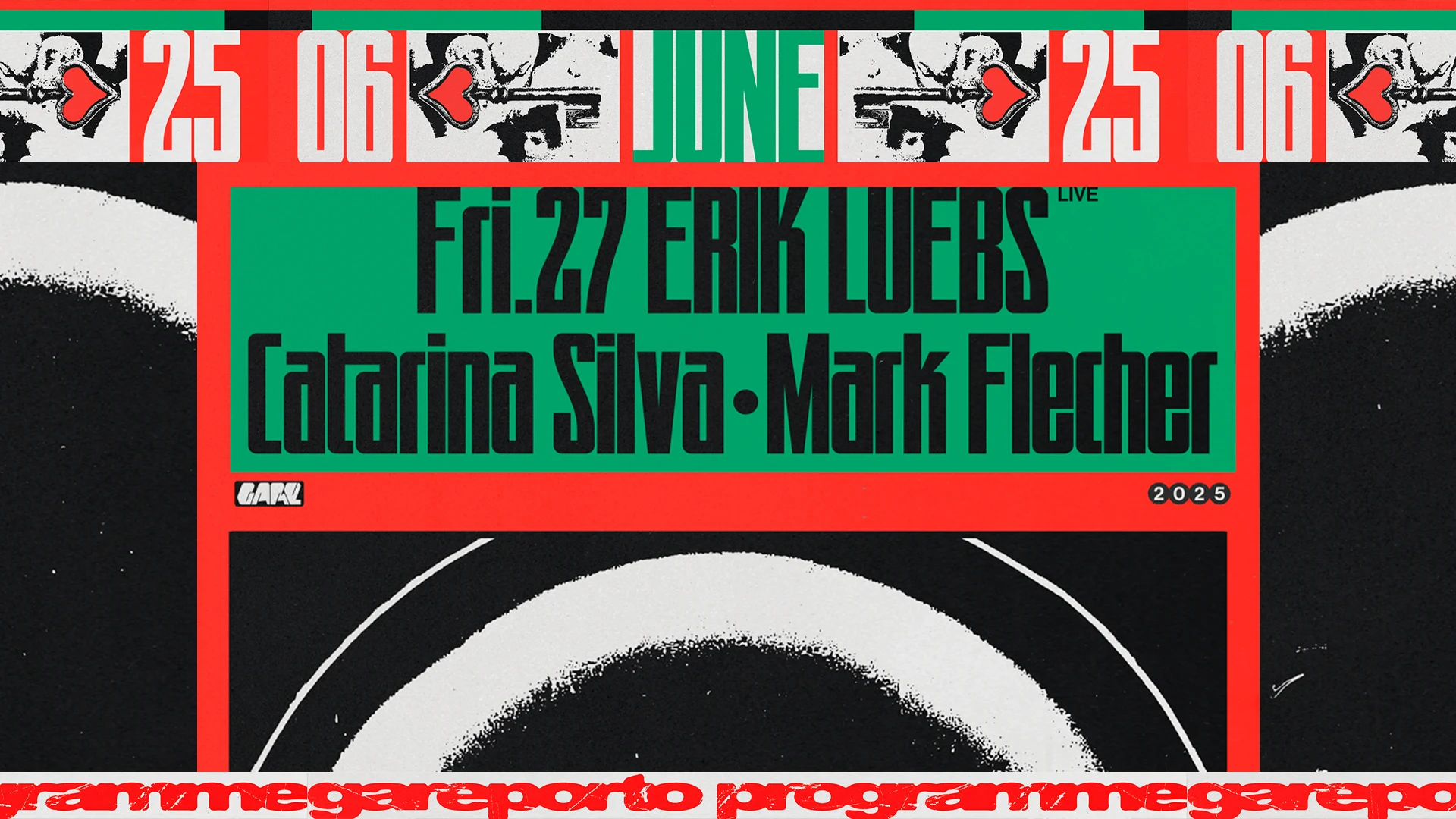 Erik Luebs [Live], Catarina Silva, Mark Flecher Cover