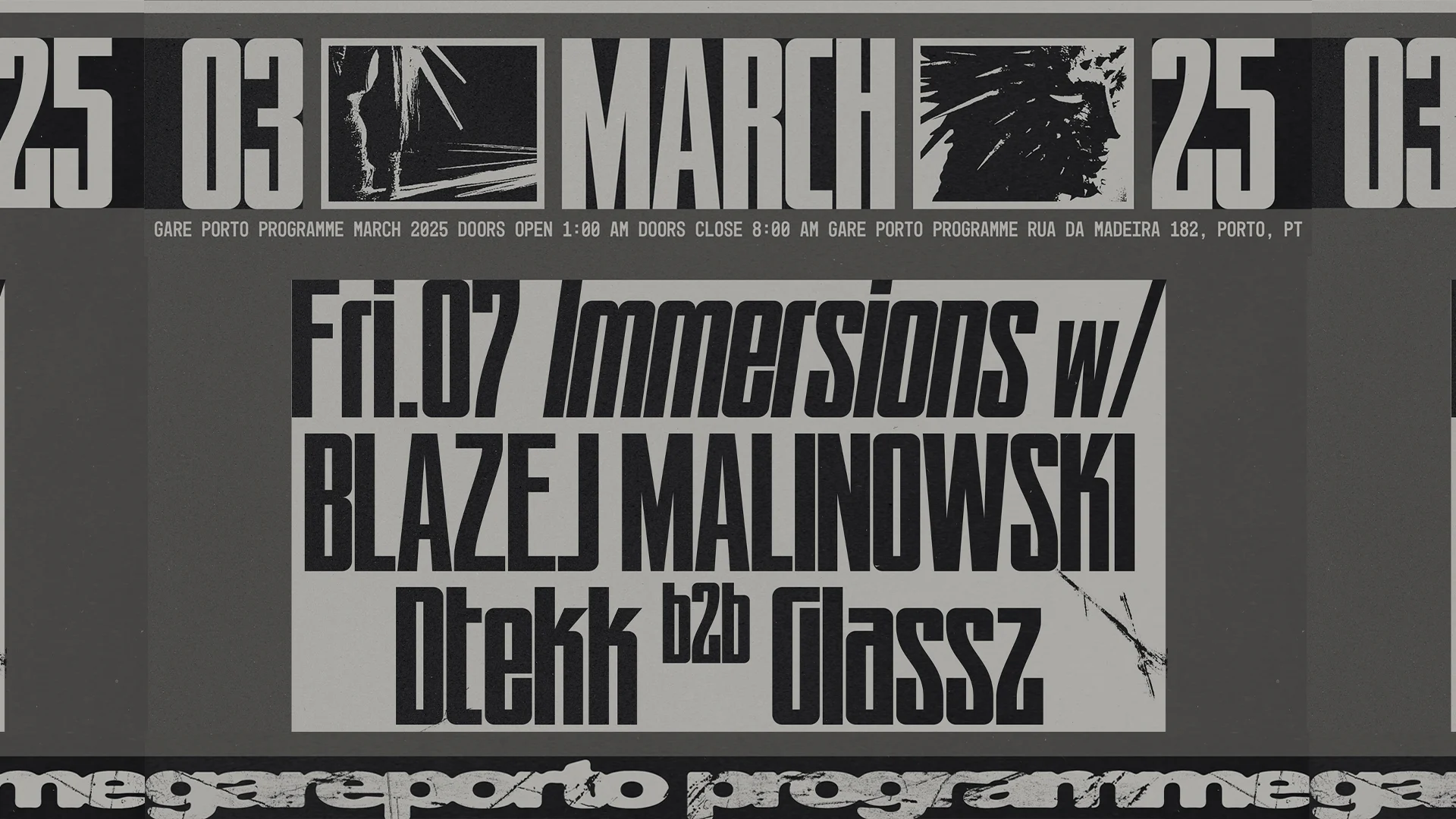 Immersions With Blazej Malinowski, Dtekk B2b Glassz, Kameu Cover