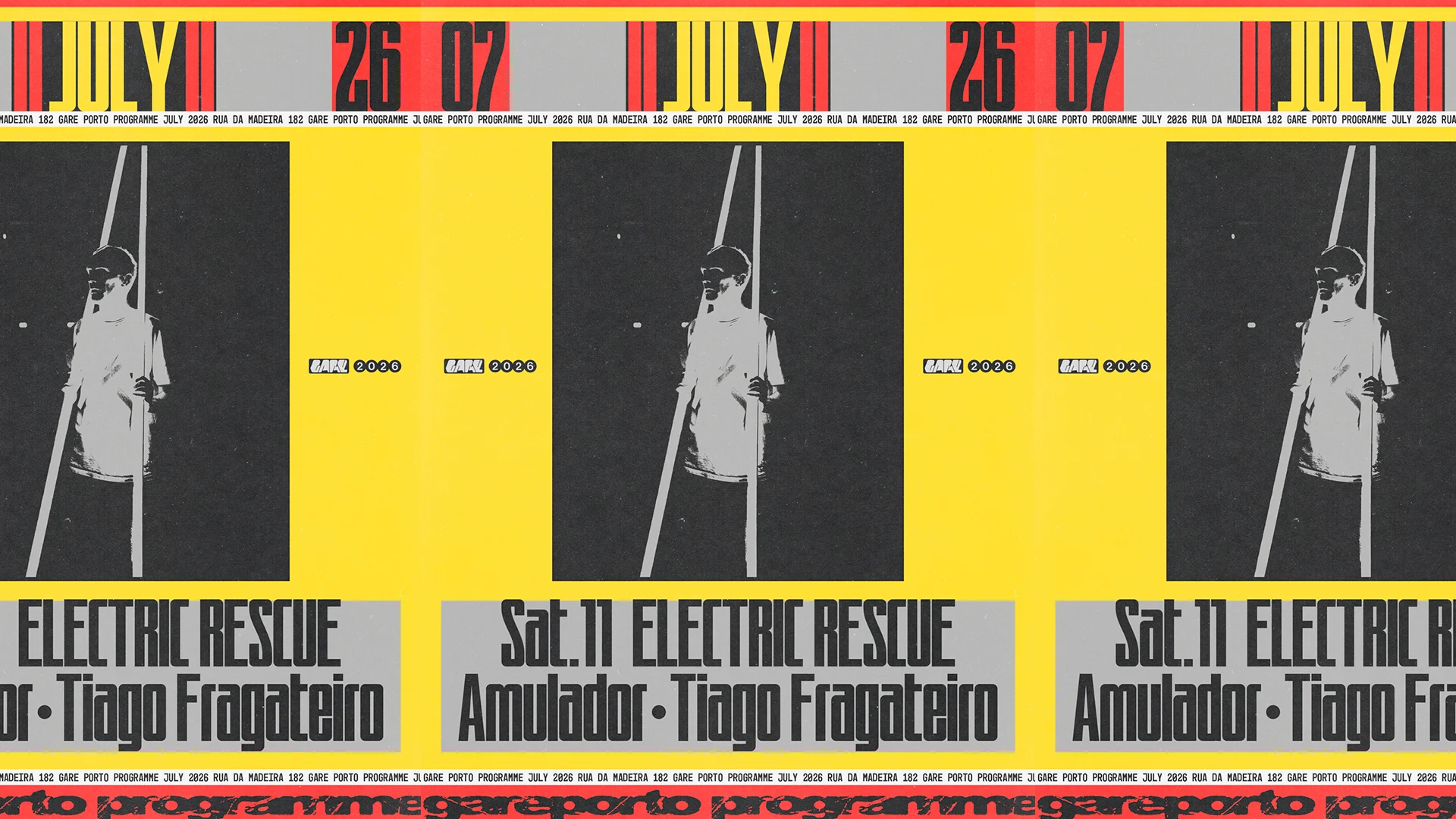 Electric Rescue, Amulador, Tiago Fragateiro Cover