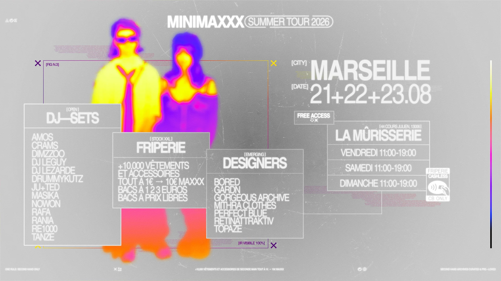 [Marseille] Friperie + Dj-Sets + Designers Cover