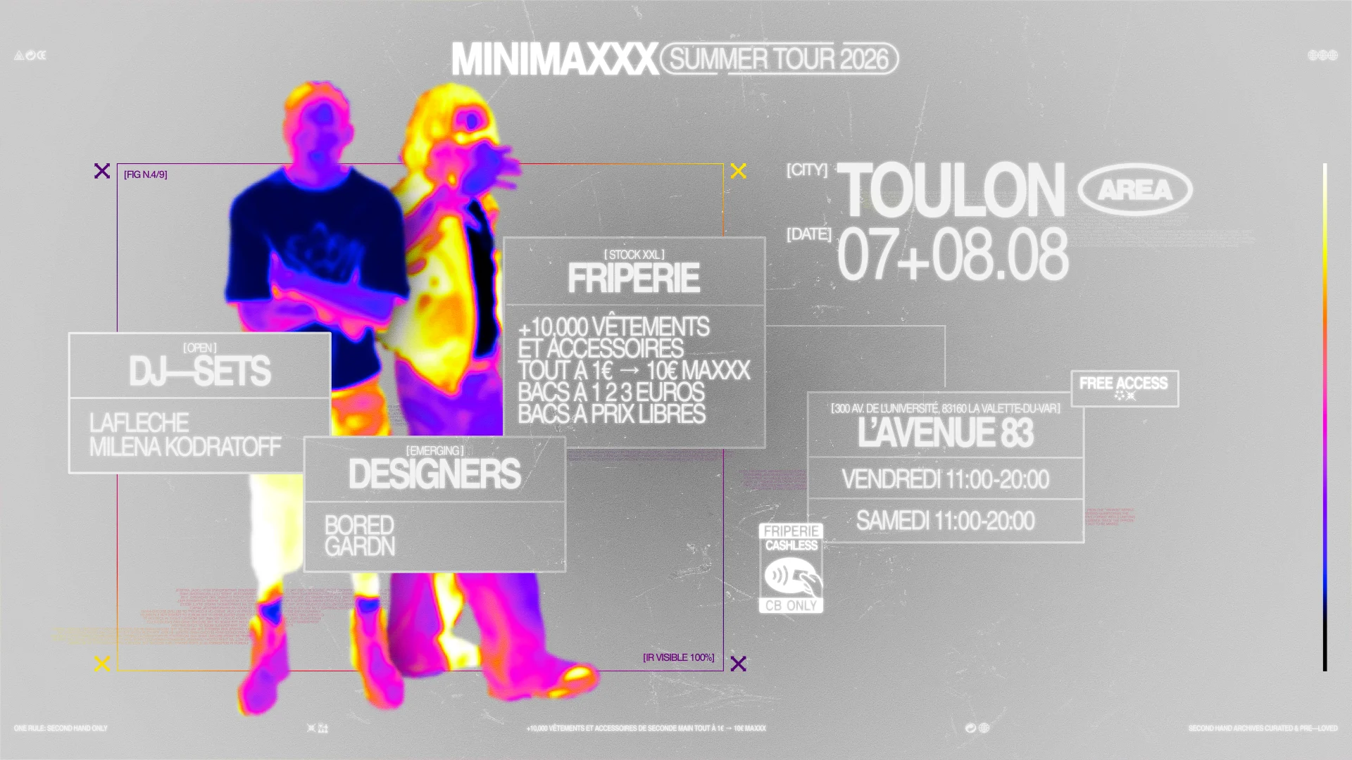[Toulon] Friperie + Dj-Sets + Designers Cover