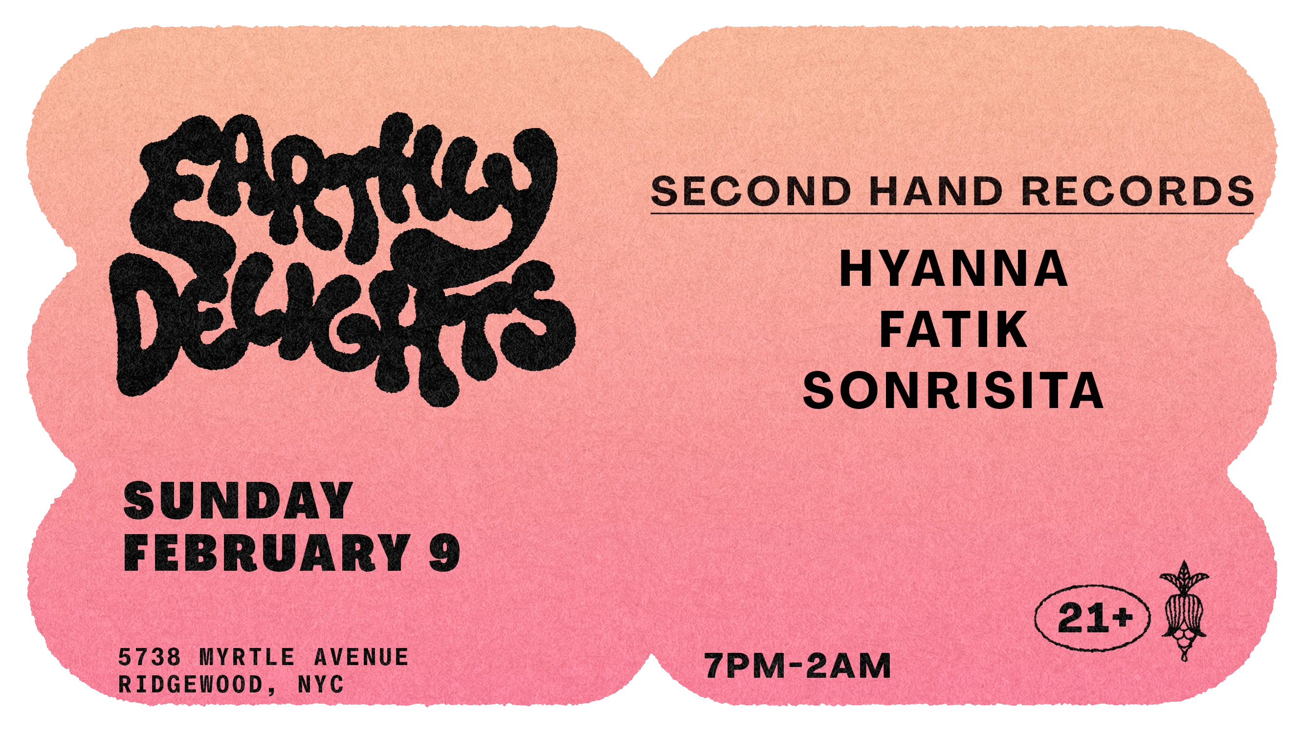 Second Hand Records Takeover | Hyanna, Fatik, Sonrisita Cover