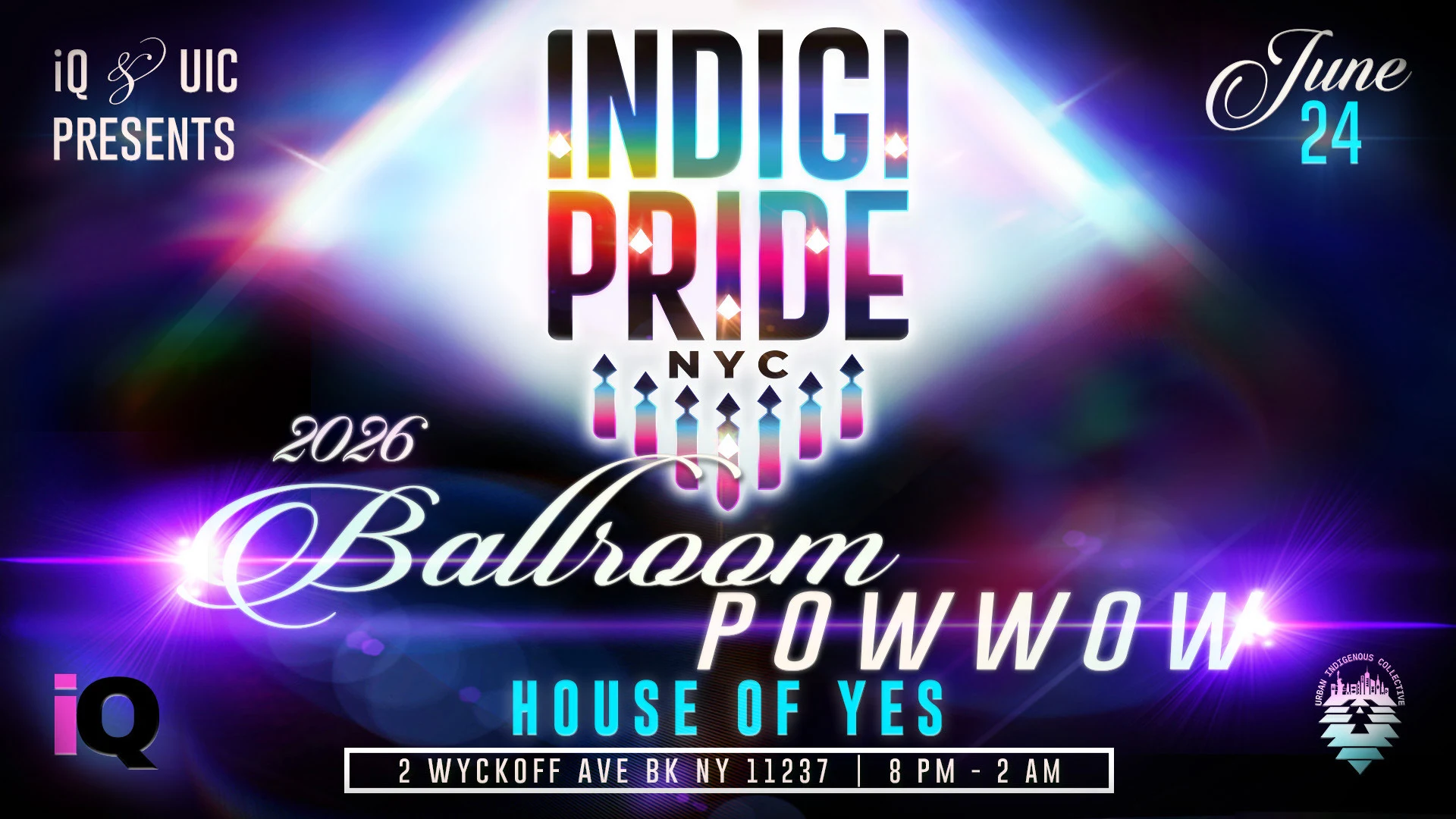 Indigipride 2026: Ballroom Pow Wow Cover
