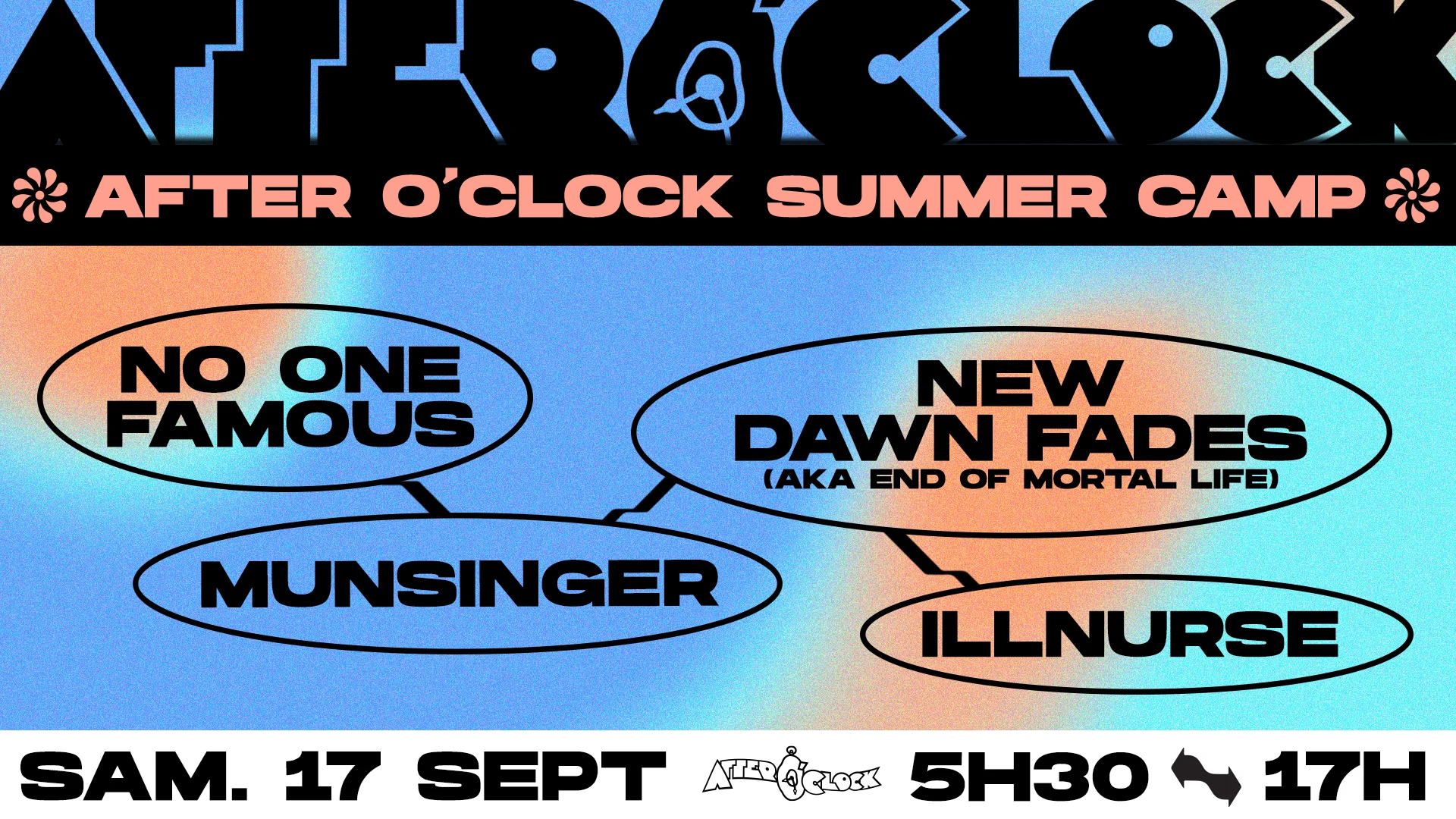 After O'clock Summer Camp : Munsinger, Illnurse, No One Famous & More Cover