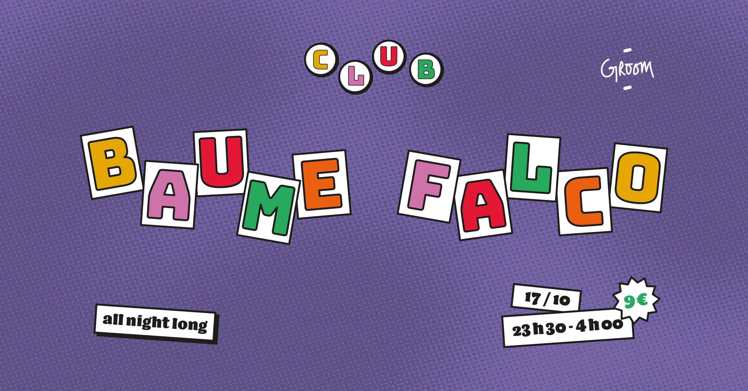 All Night Long : Baume + Falco Cover