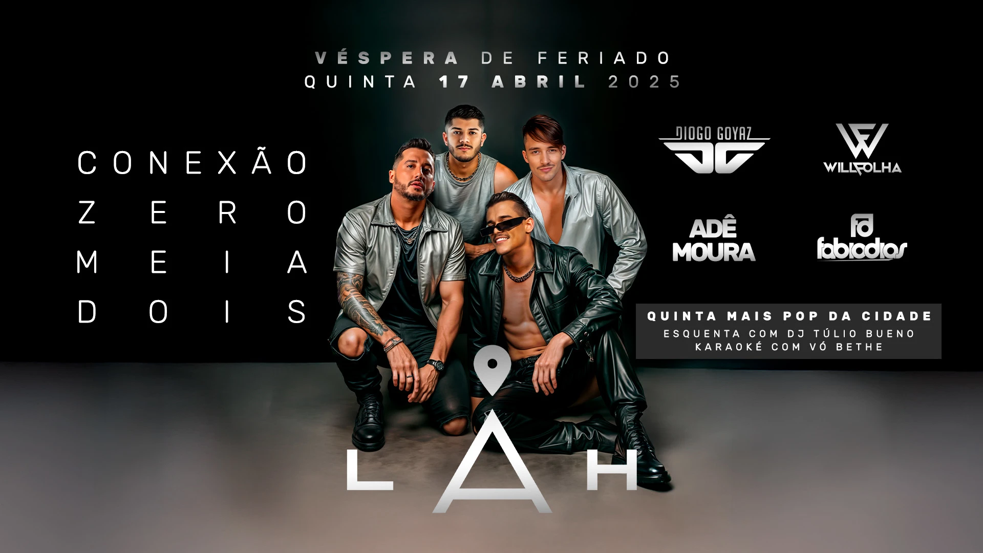 17/4 - Conexão Zero Meia Dois: Quinta Mais Pop Da Cidade Cover