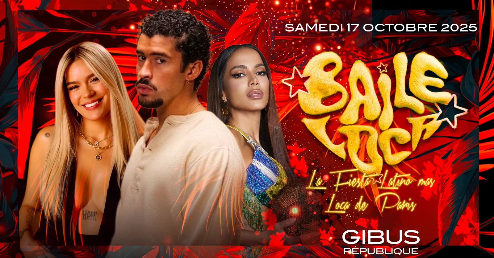 Baile Loca - La Fiesta Mas Loca De Paris - Gibus Republique Cover
