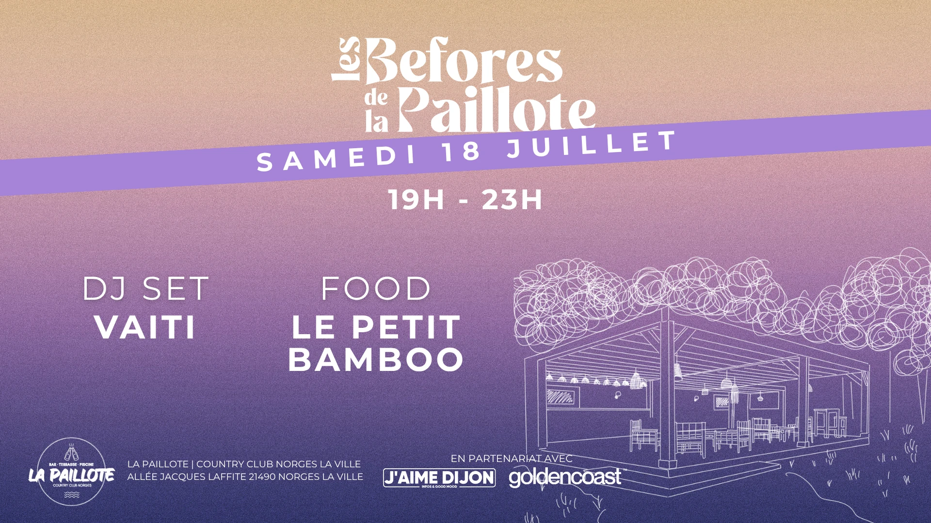 Les Befores De La Paillote - Samedi 18 Juillet Cover
