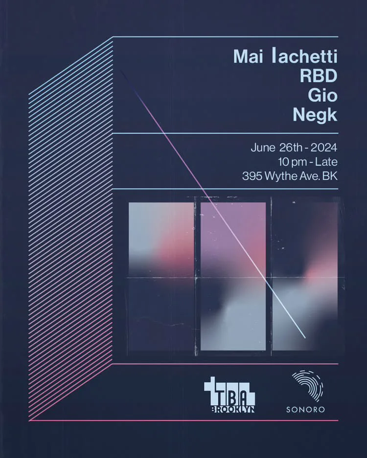 Sonoro: Mai Iachetti, Gio, Diego Knows, Negk Cover