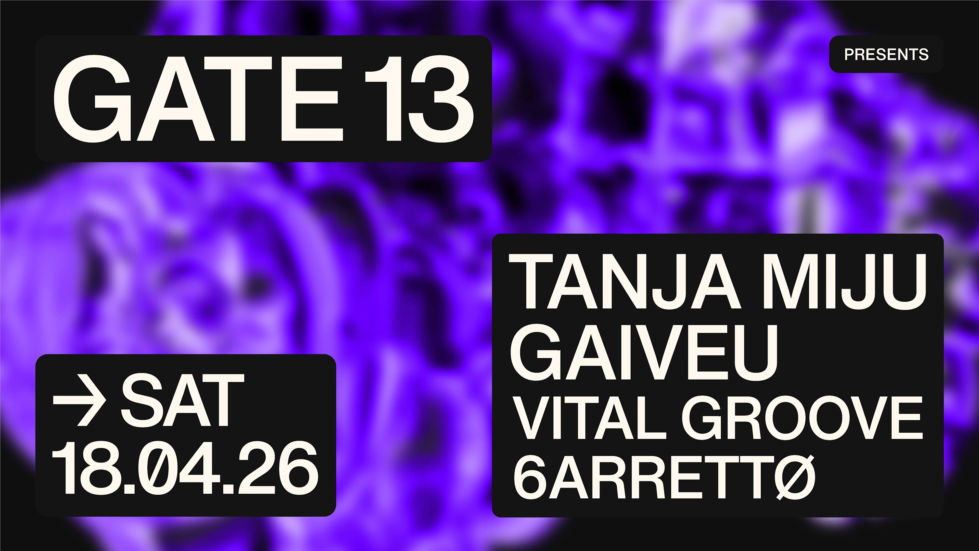 Tanja Miju  - Gaiveu - Vital Groove  - 6arrettø Cover