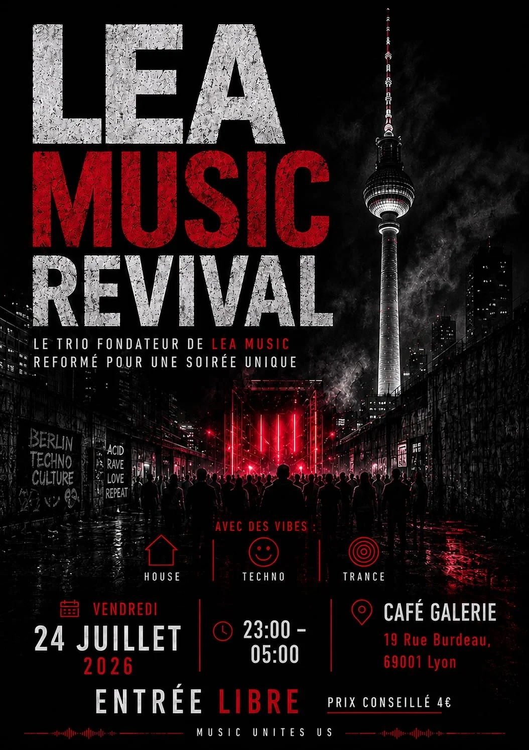 L.E.A Music Revival Cover