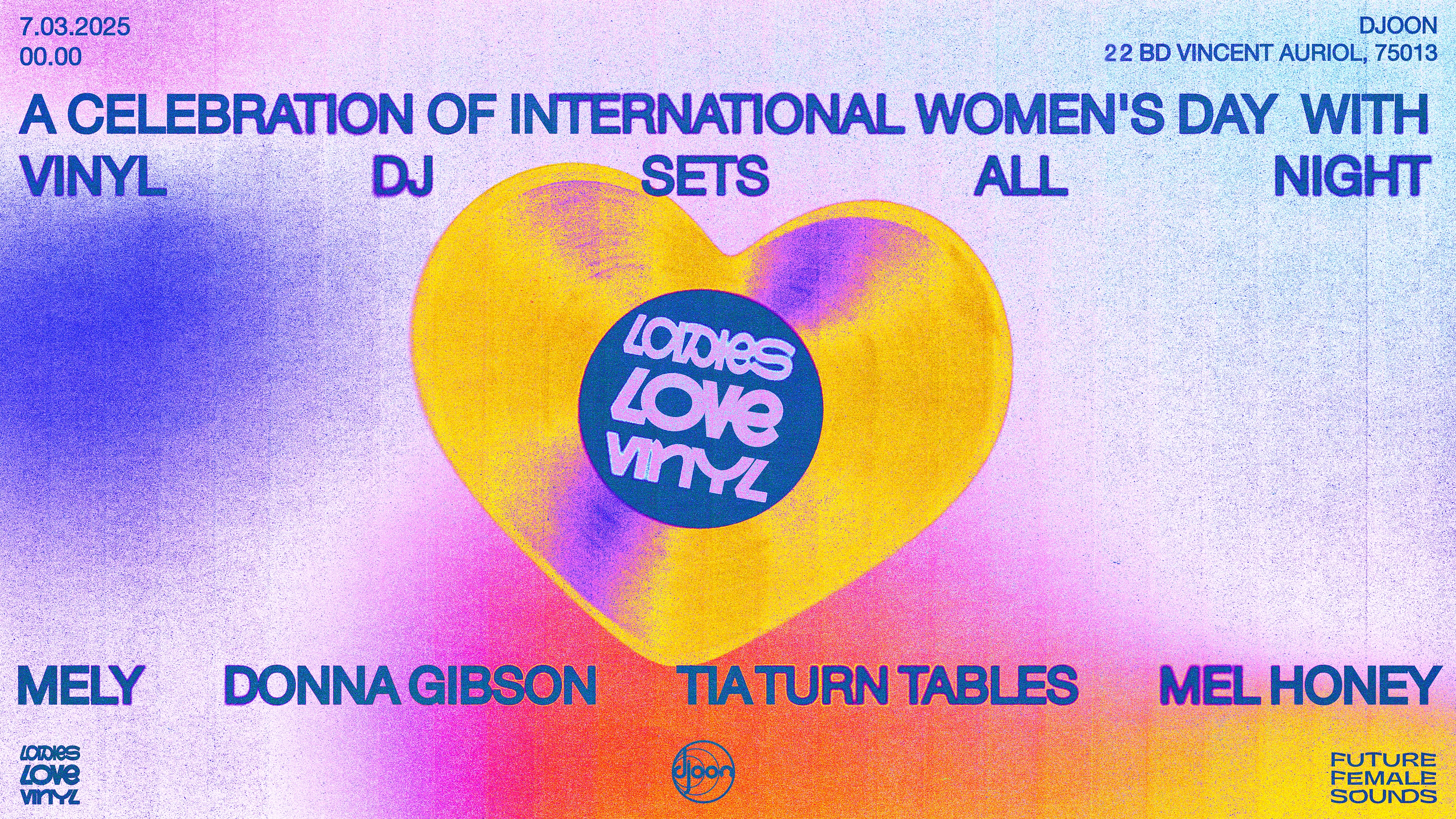 Ladies Love Vinyl Cover