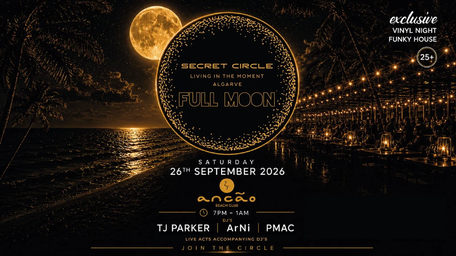 Sercet Circle - Full Moon Cover