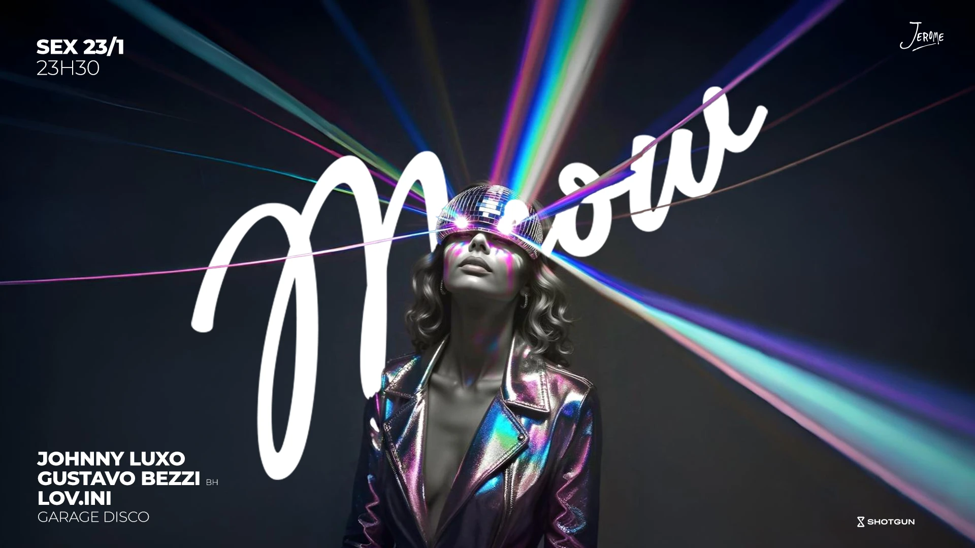 Meow W/ Lov.Ini (Garage Disco), Johnny Luxo E Gustavo Bezzi Cover