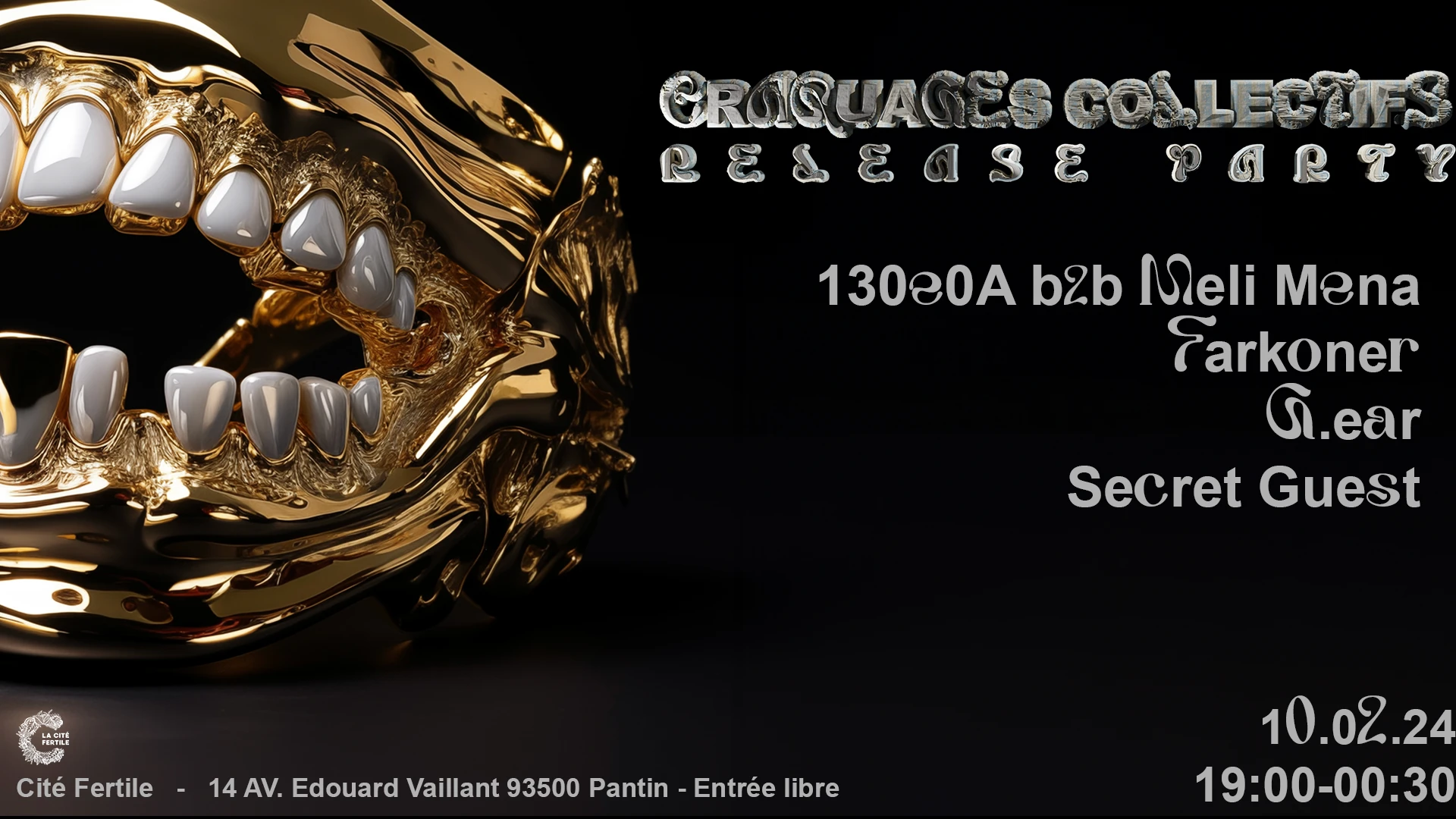 Craquages Vol1 Release:130e0a B2b Meli Mena, Farkoner, G.Ear Cover