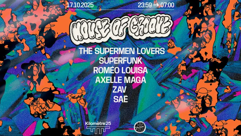 House Of Groove : The Supermen Lovers, Superfunk & More Cover