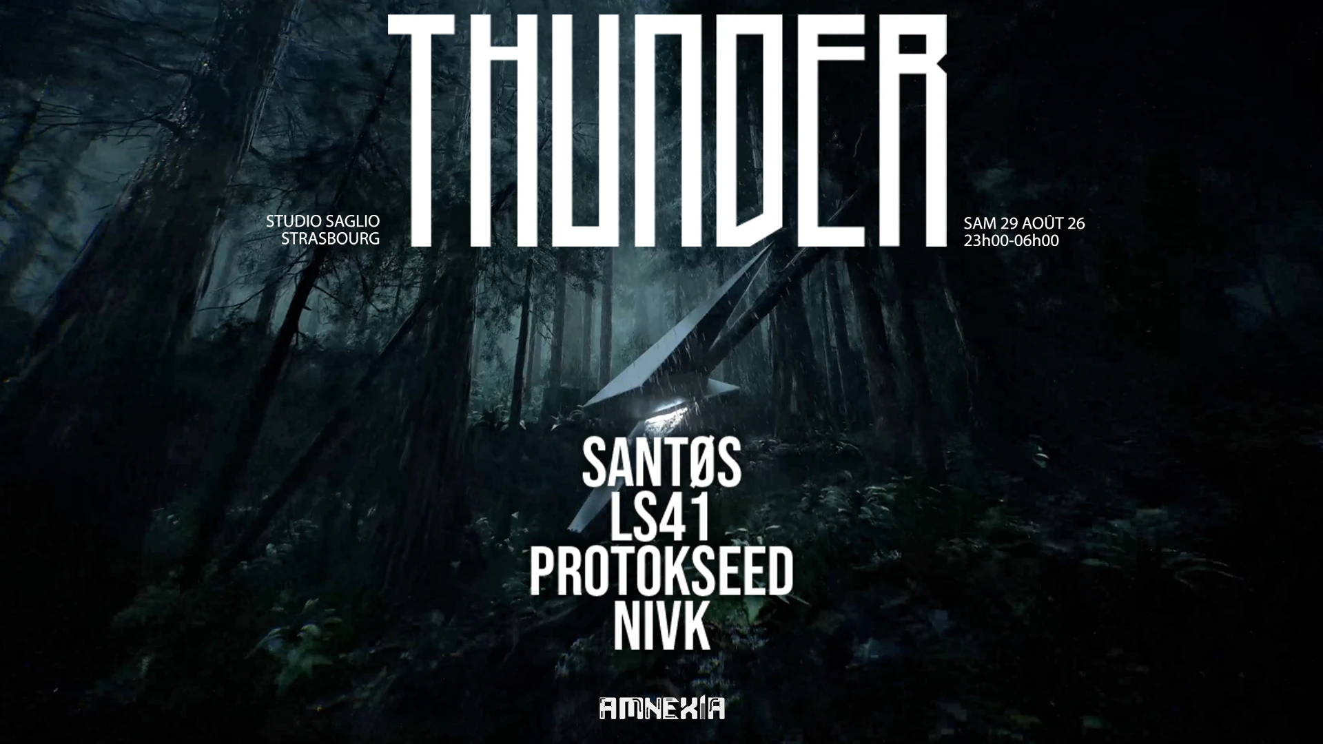 Thunder X Studio Saglio : Santøs, Ls41, Protokseed, Nivk Cover