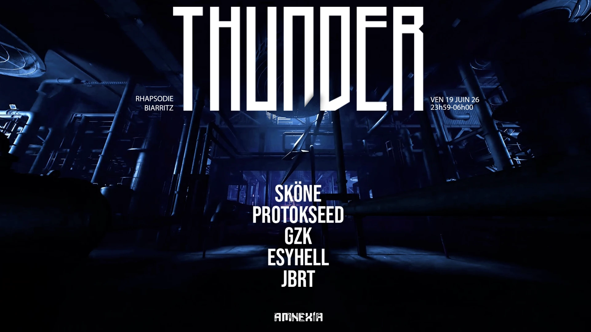 Thunder : Sköne • Protokseed • Gzk • Jbrt • Esyhell Cover