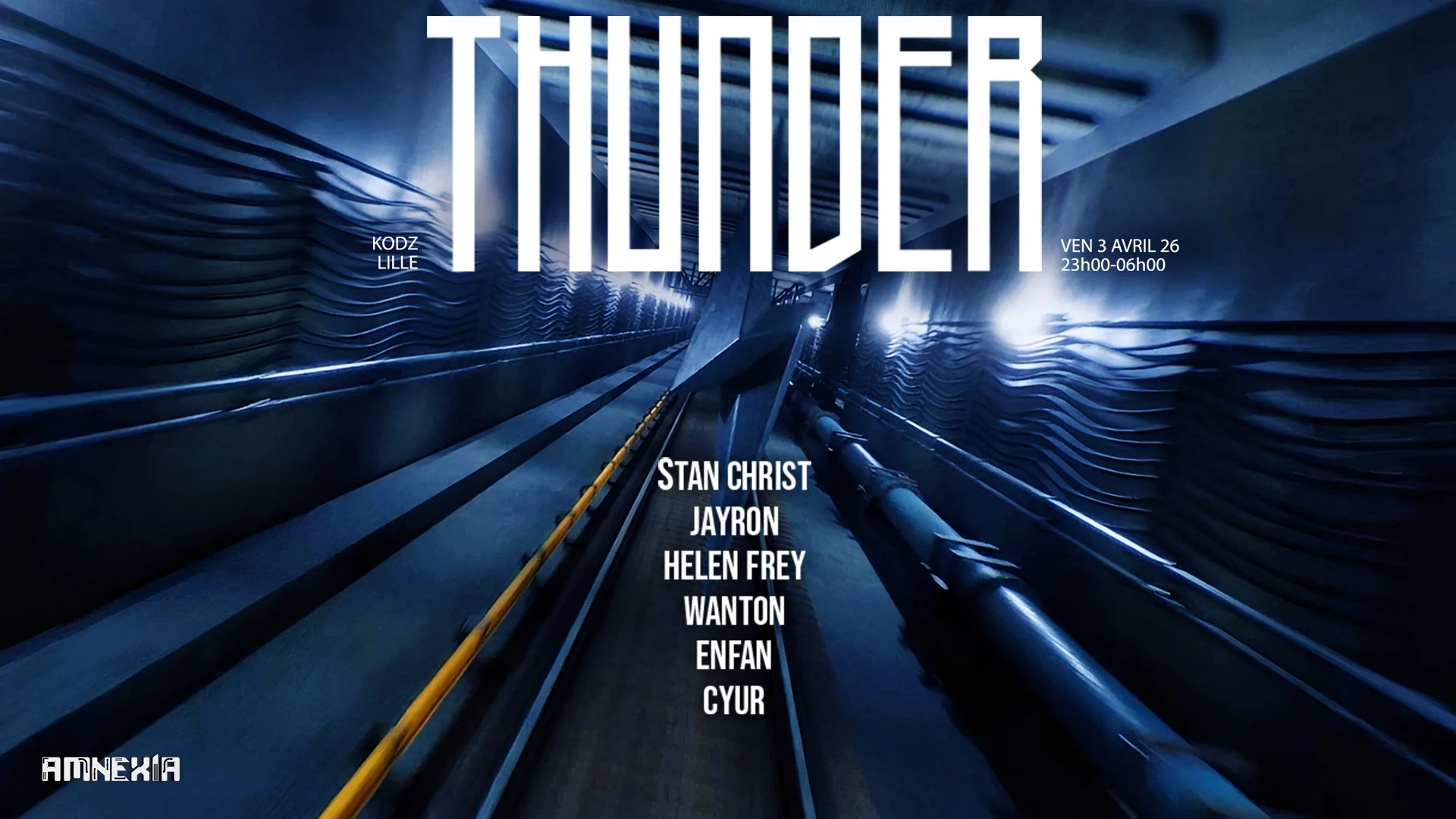 Kodz X Thunder : Stan Christ, Jayron, Helen Frey, Enfan Cover