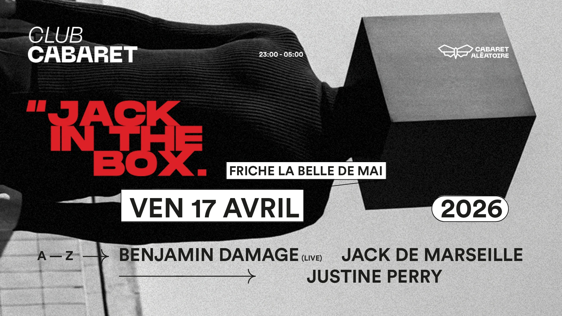17/04 | Club Cabaret X Jack In The Box Cover