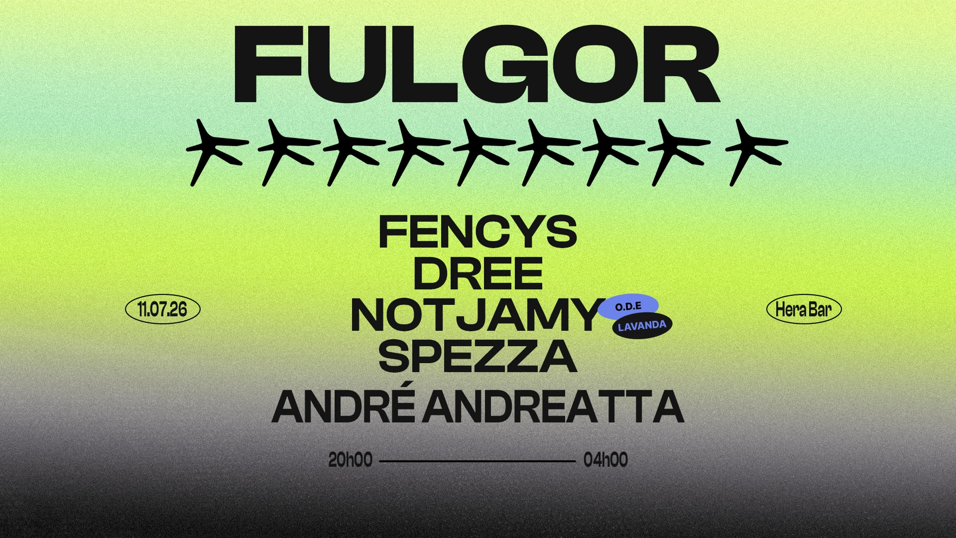 Fulgor 3: Notjamy + Fulgor Djs Cover