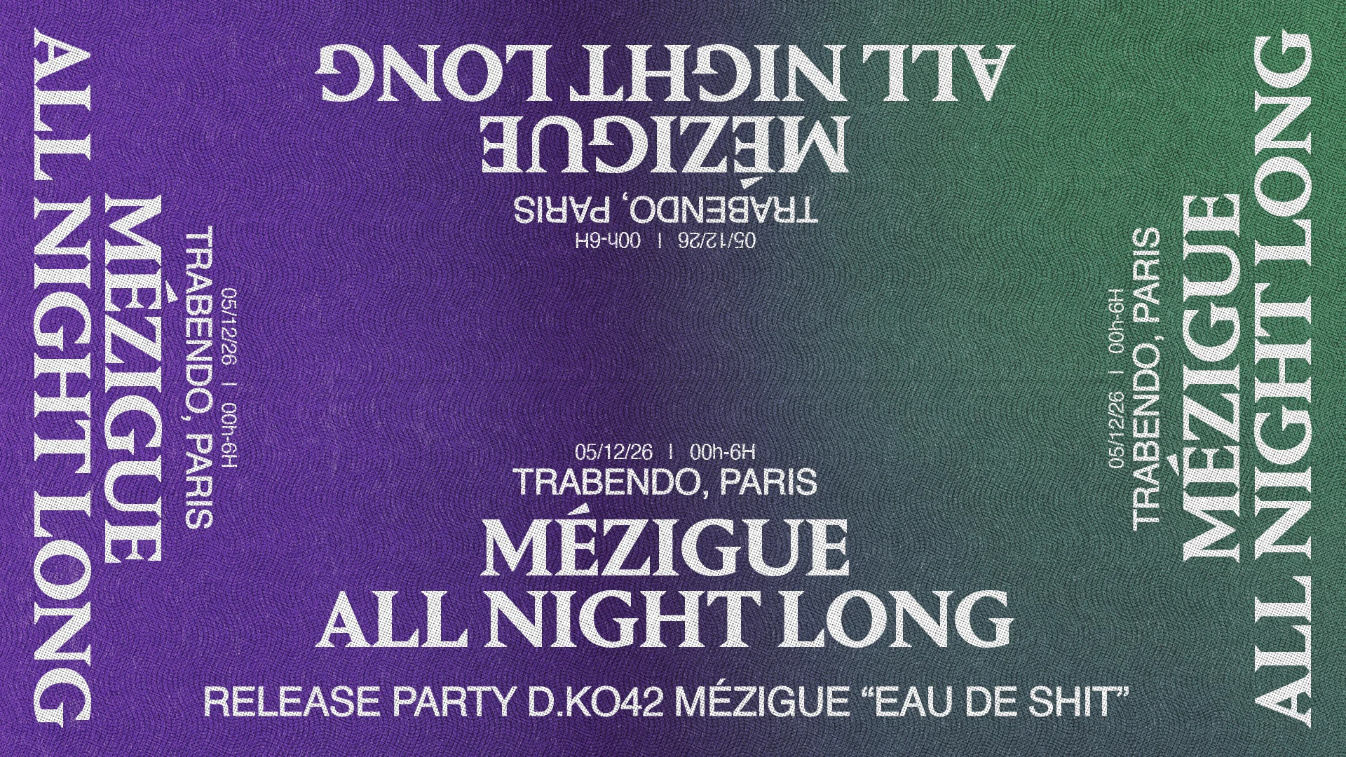 Mézigue All Night Long Cover