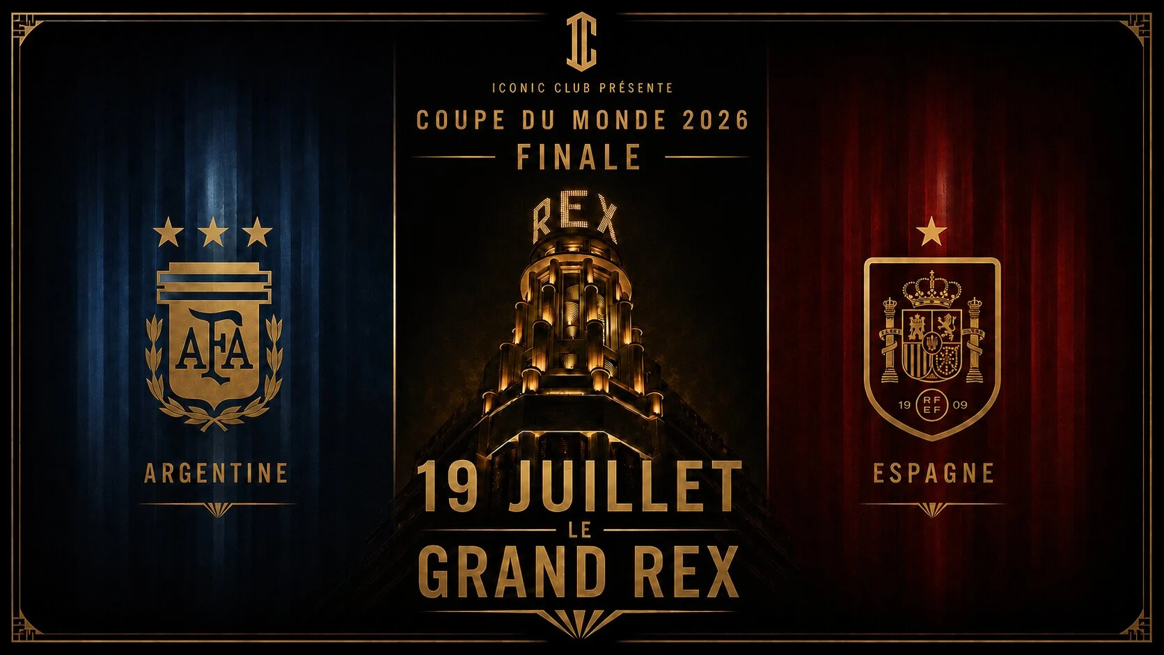 Espagne Vs Argentine - Finale Cdm26 Au Grand Rex Cover