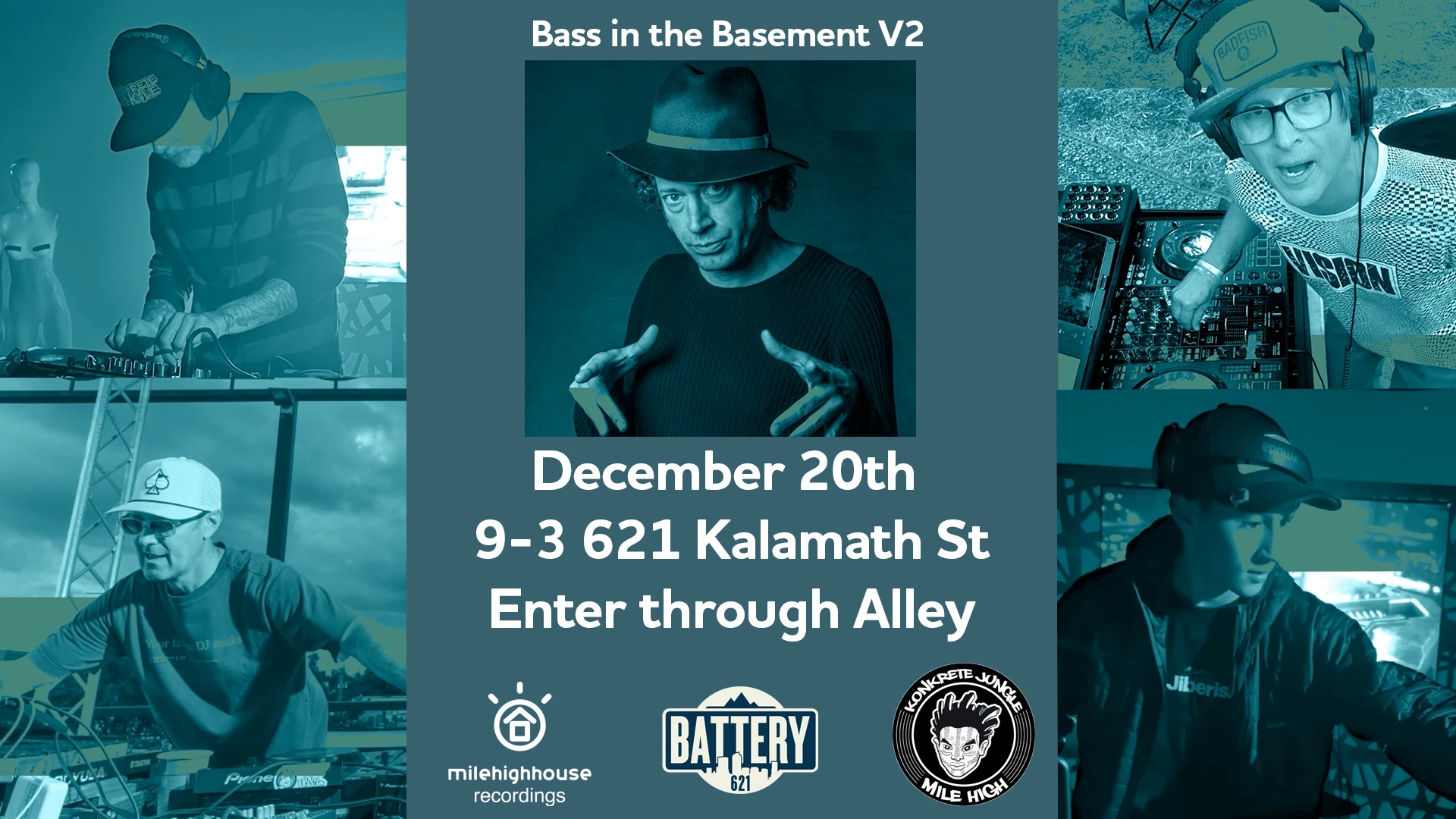 B621 Studio Sessions - Bass In The Basementv2 Cover