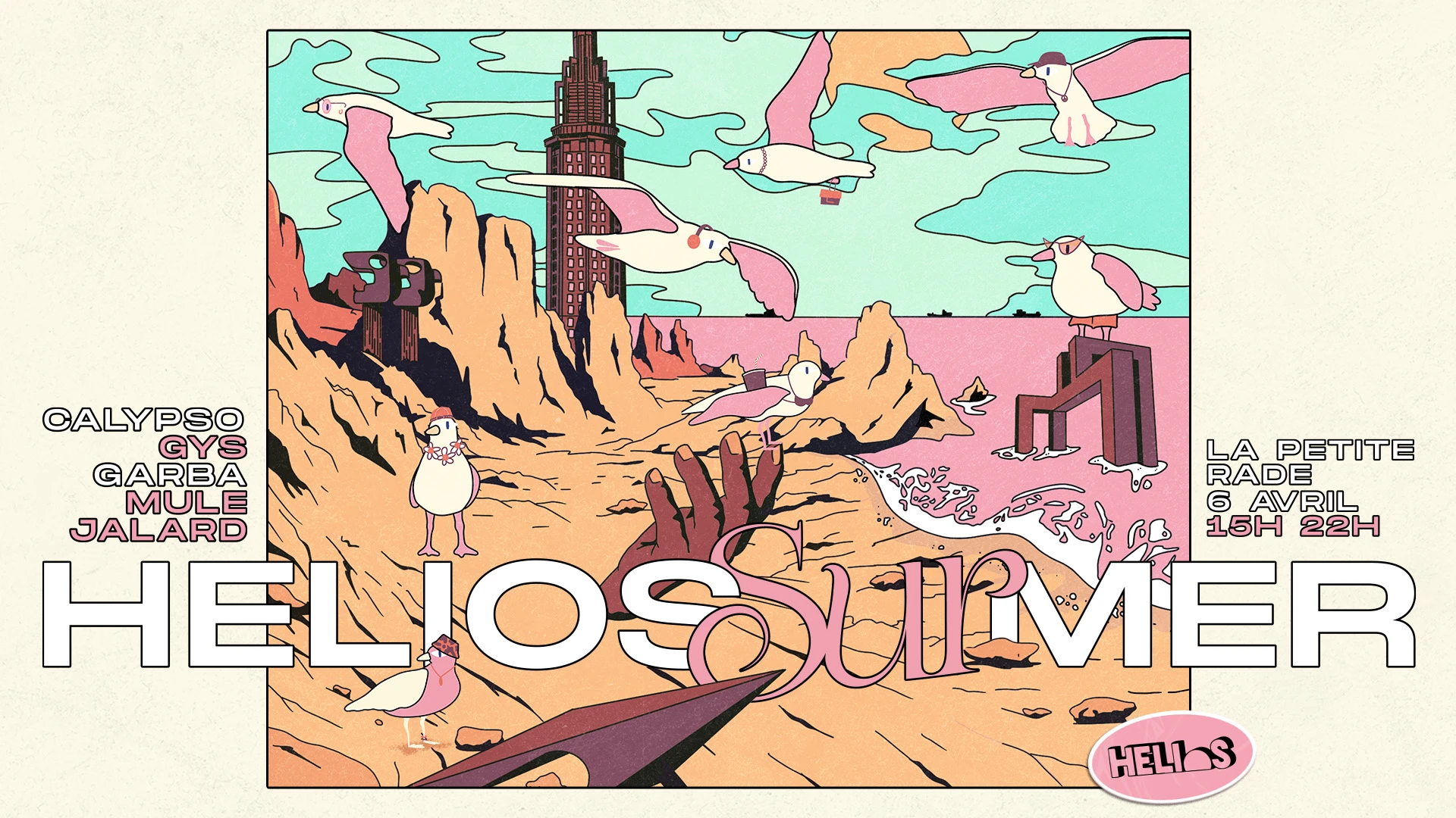 Helios S/Mer S8e1 [Calypso, Garba, Gys, Mule Jalard] Cover