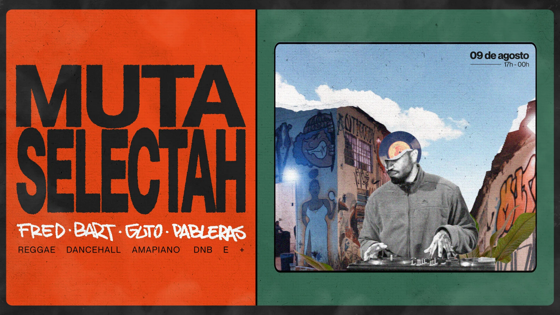 Muta Selectah #001 | 09/08 [16:00-00:00] | @Espacomarcelina Cover