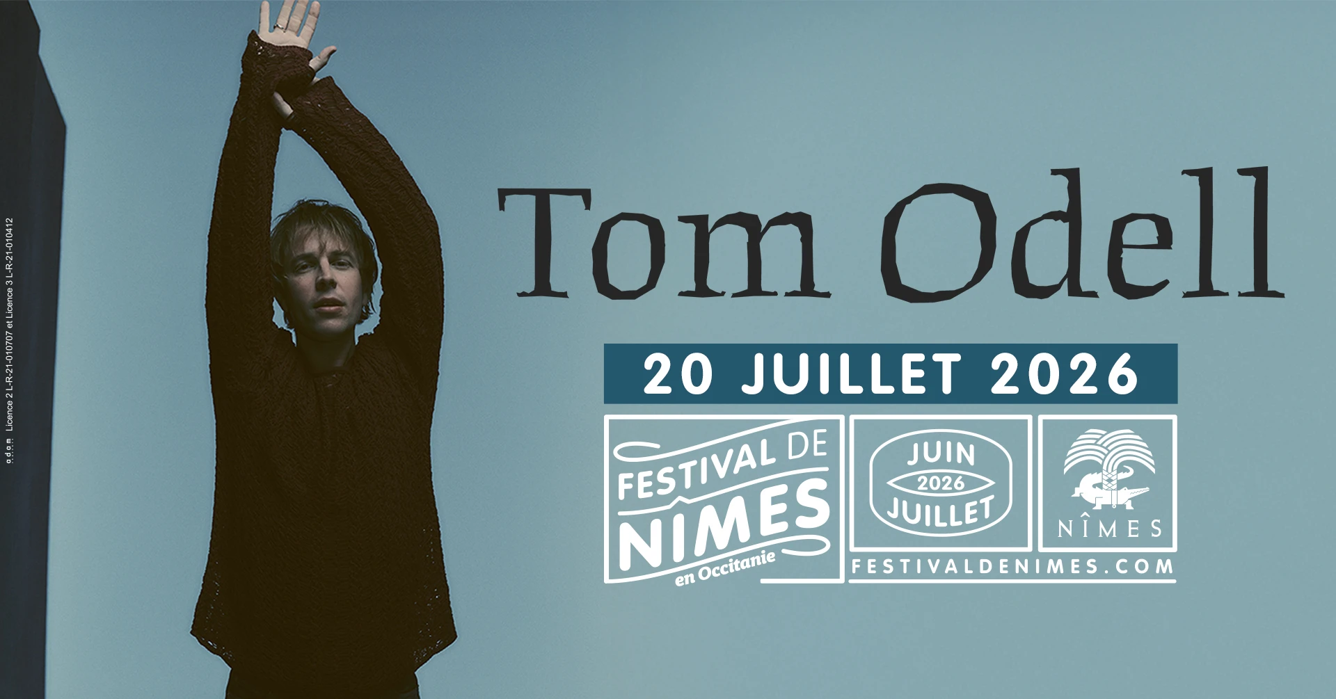 Tom Odell - Festival De Nimes 2026 Cover